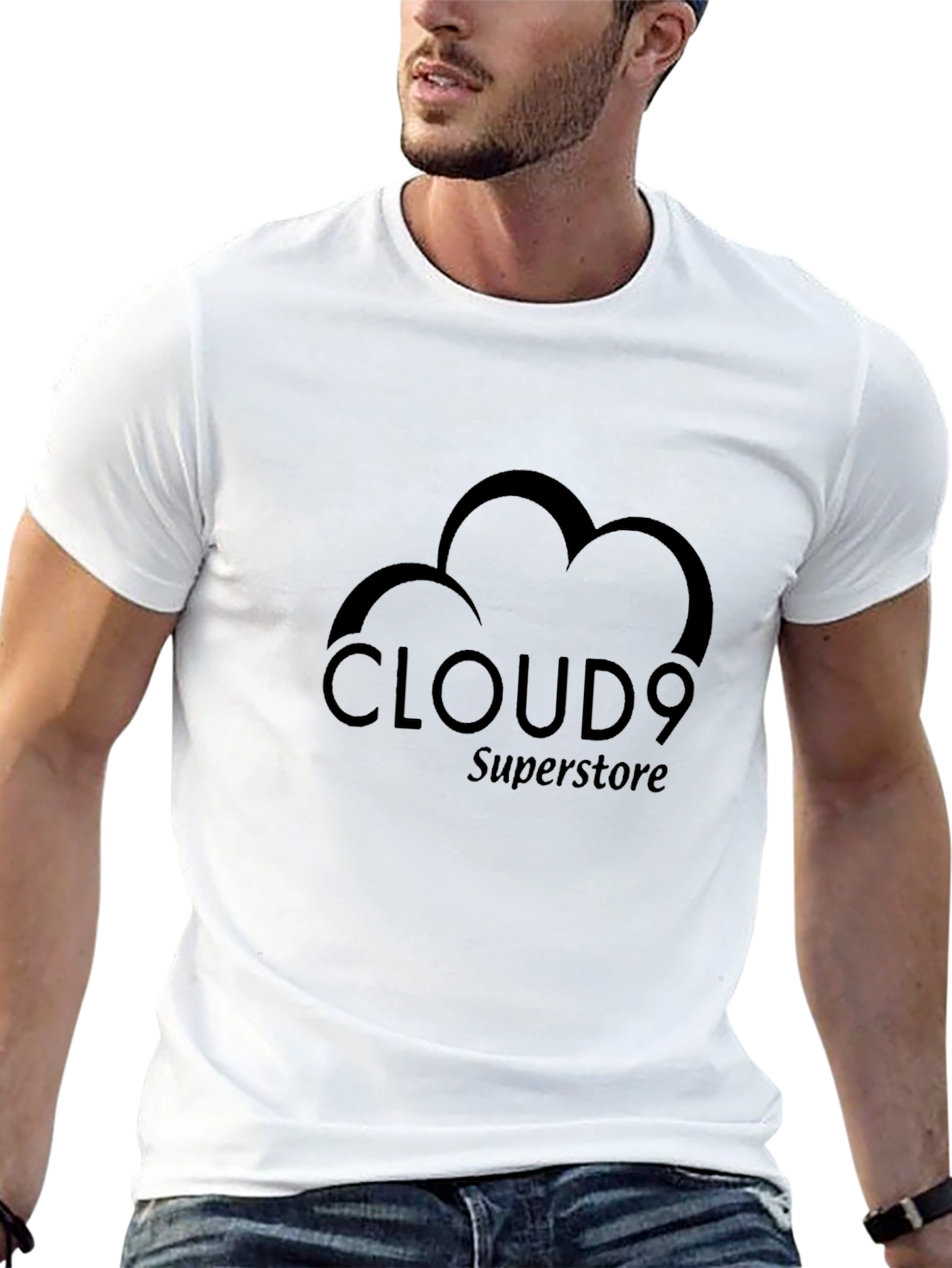 Cloud 9 Superstore Black T-Shirt