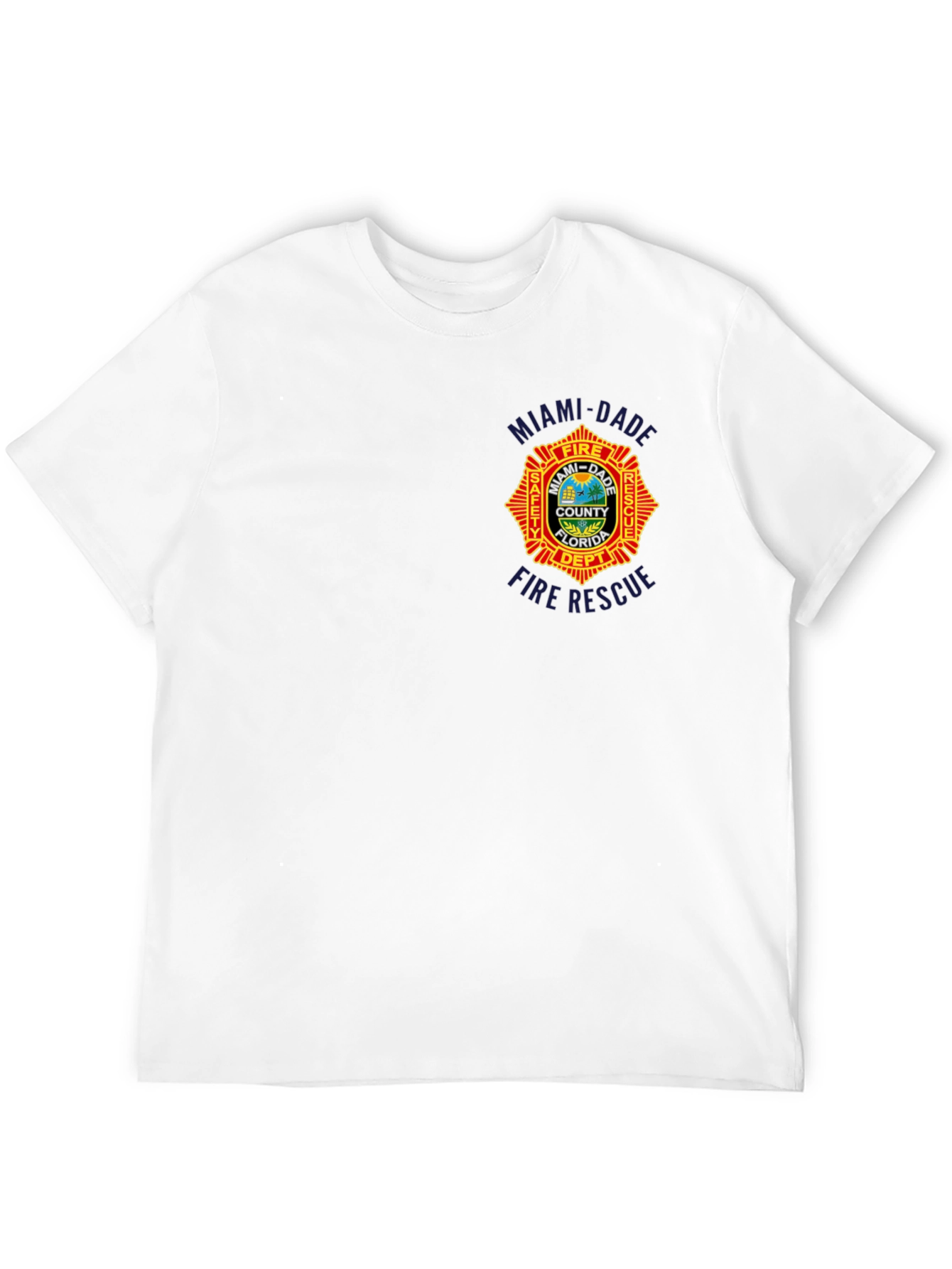 Miami Dade Fire Rescue Department Graphic T-Shirt