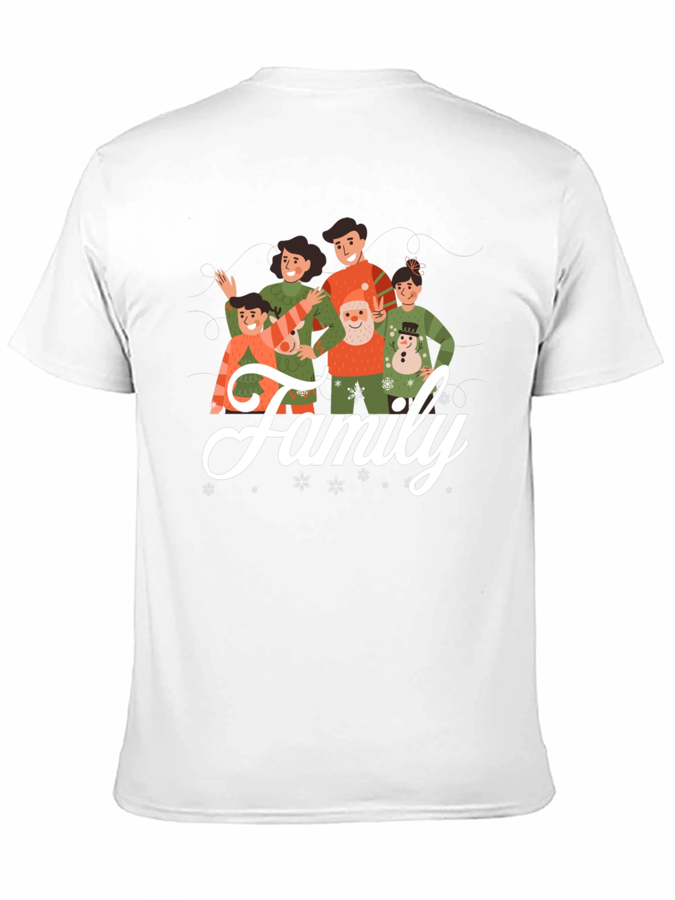 Family Holiday T-Shirt - Festive Christmas Apparel