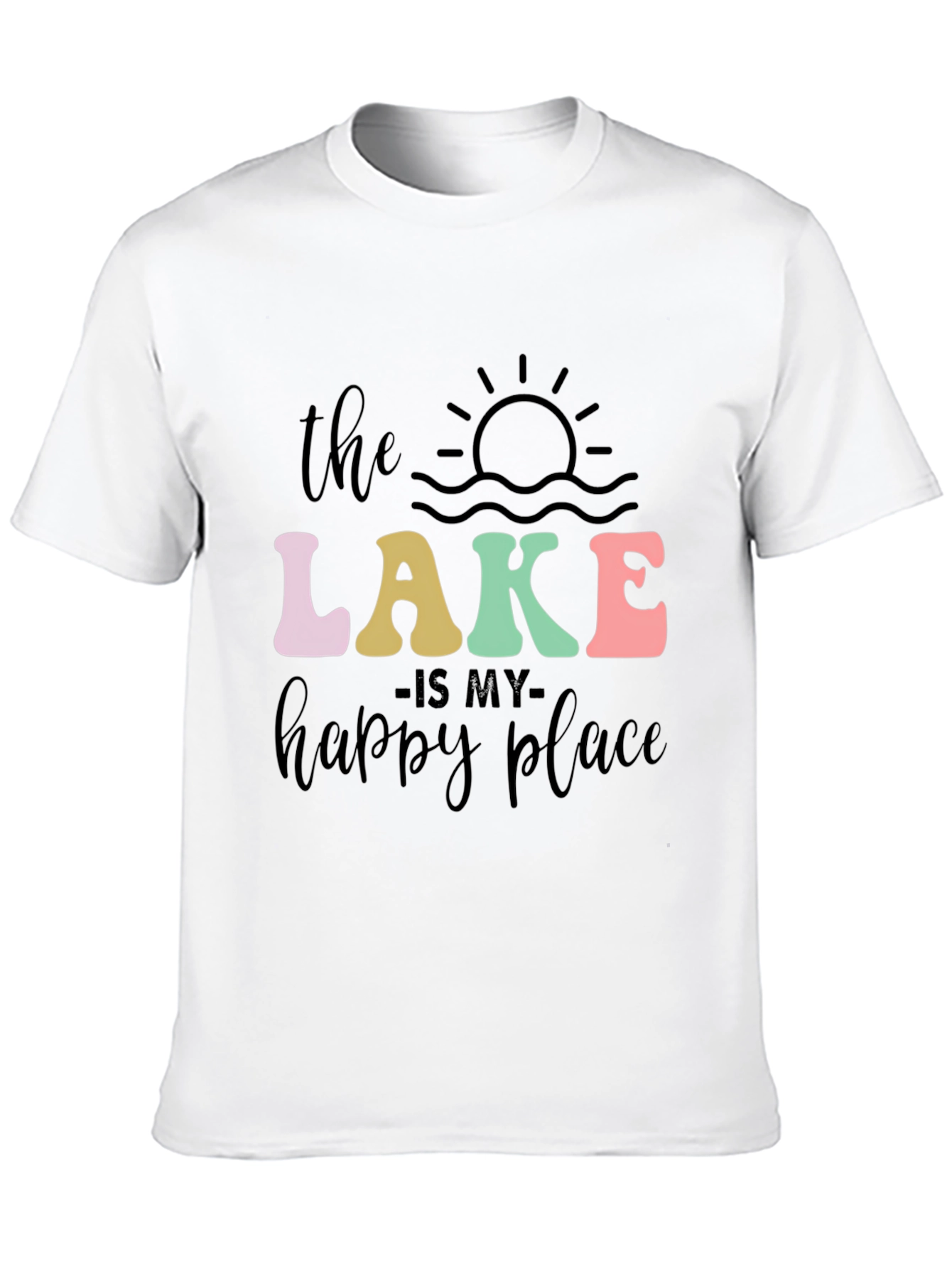 Lake is My Happy Place Graphic Tee