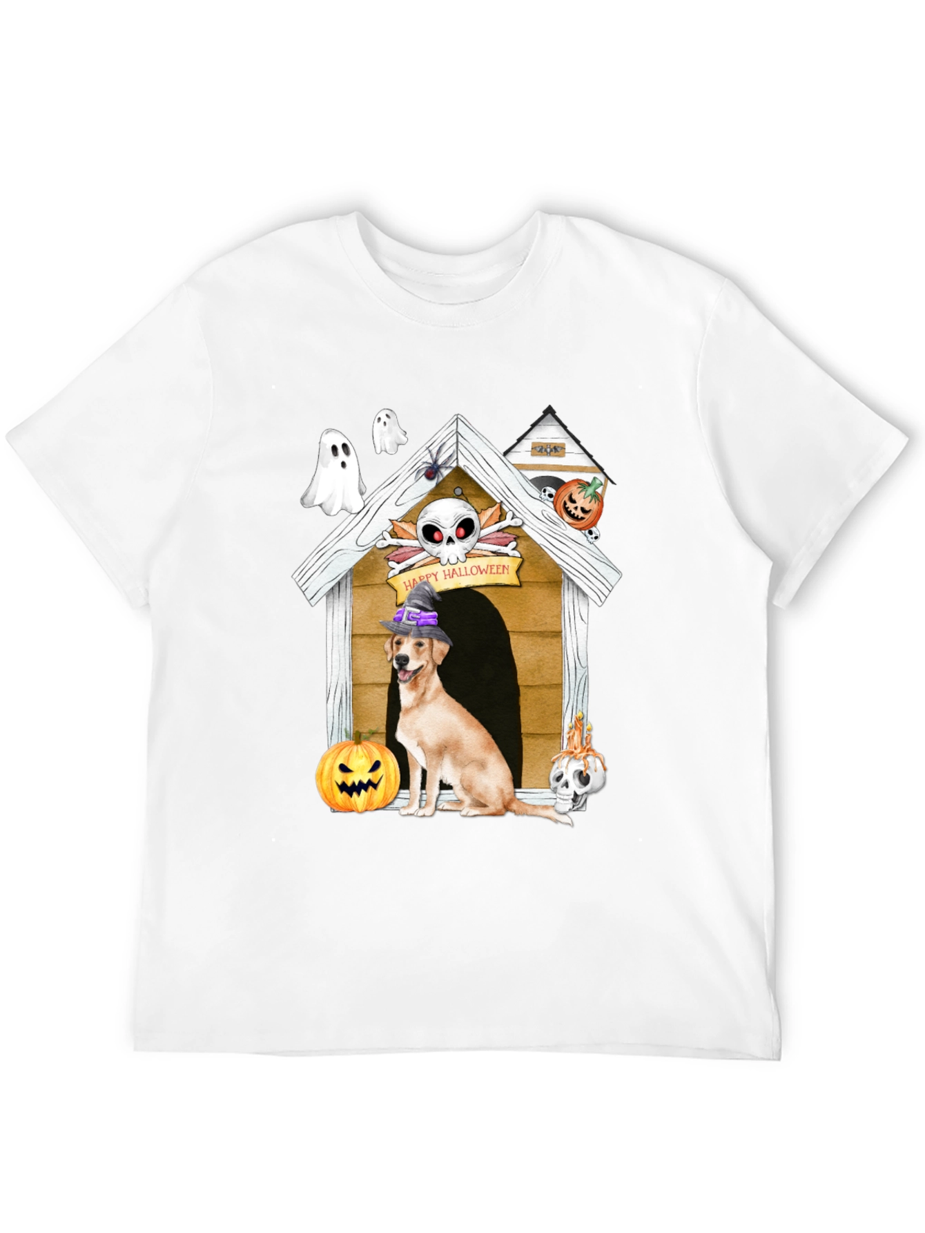 Halloween Dog House T-Shirt