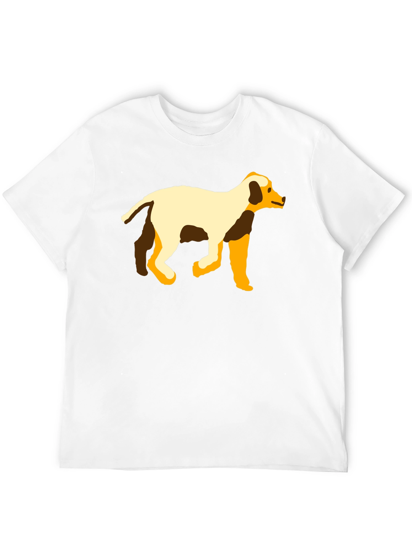 Dog Graphic Black T-Shirt