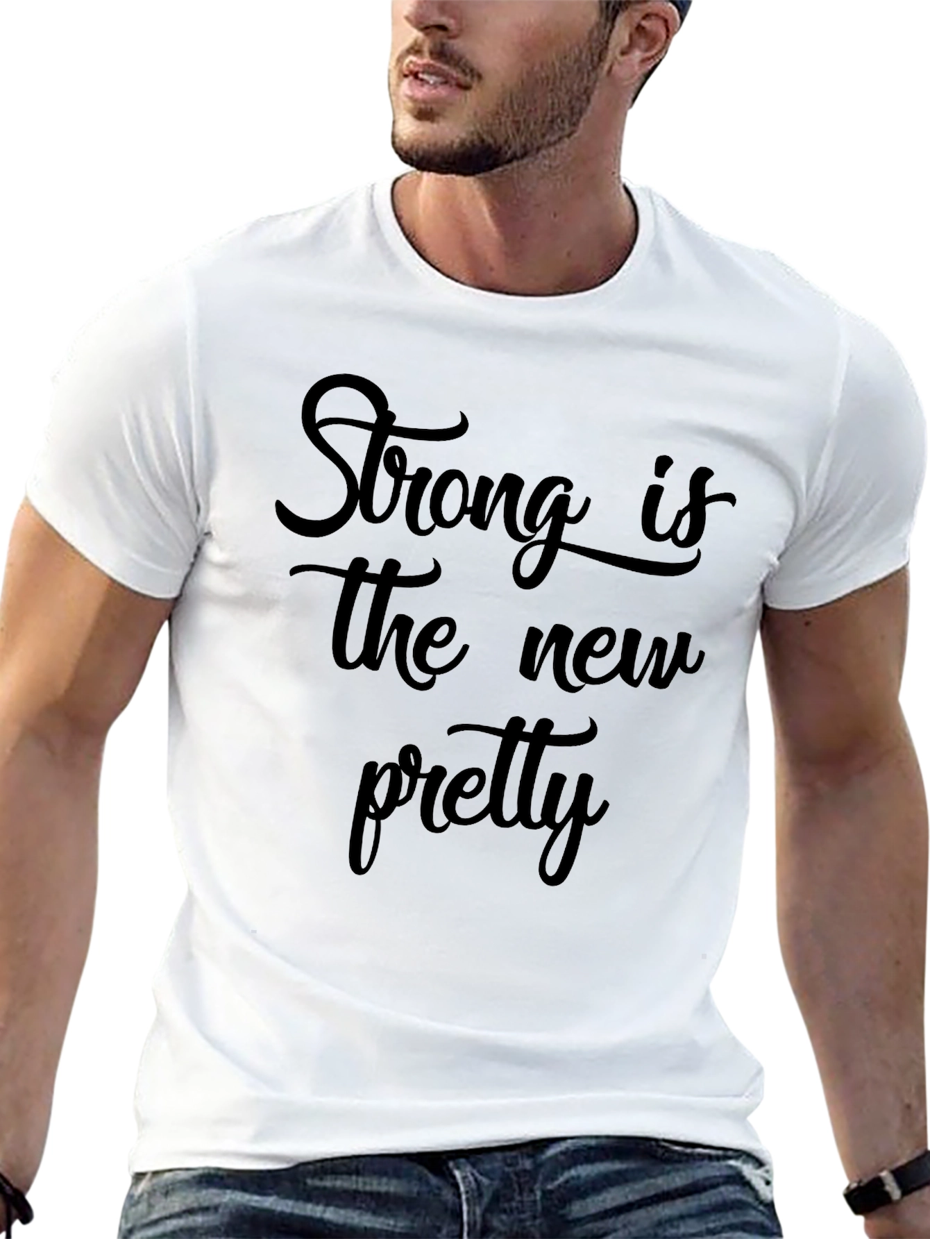 Strong is the New Pretty Black T-Shirt
