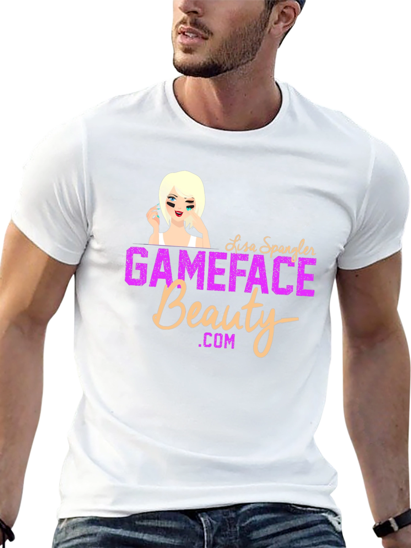 Gameface Beauty Black Graphic Tee