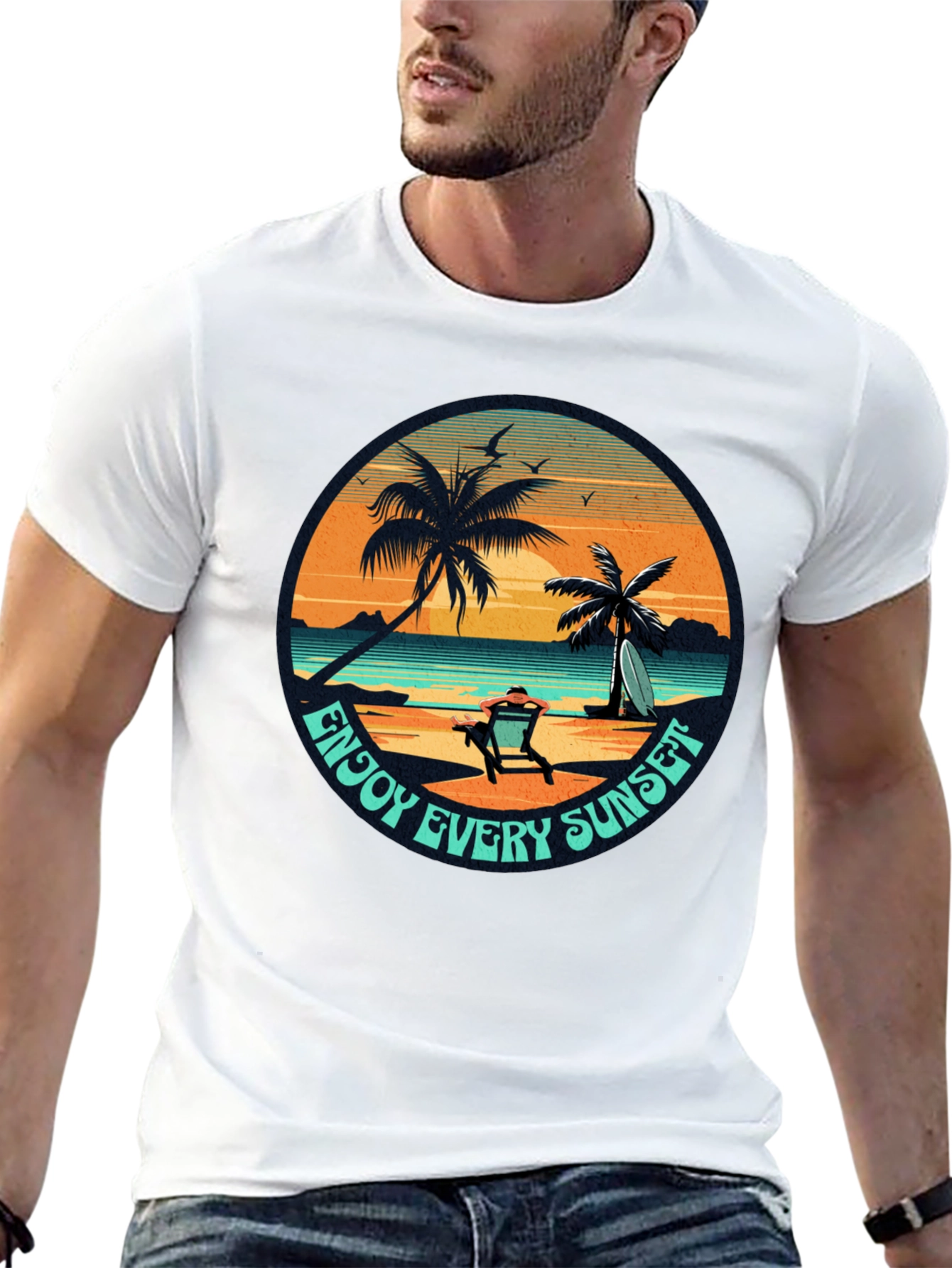 Enjoy Every Sunset Graphic Tee