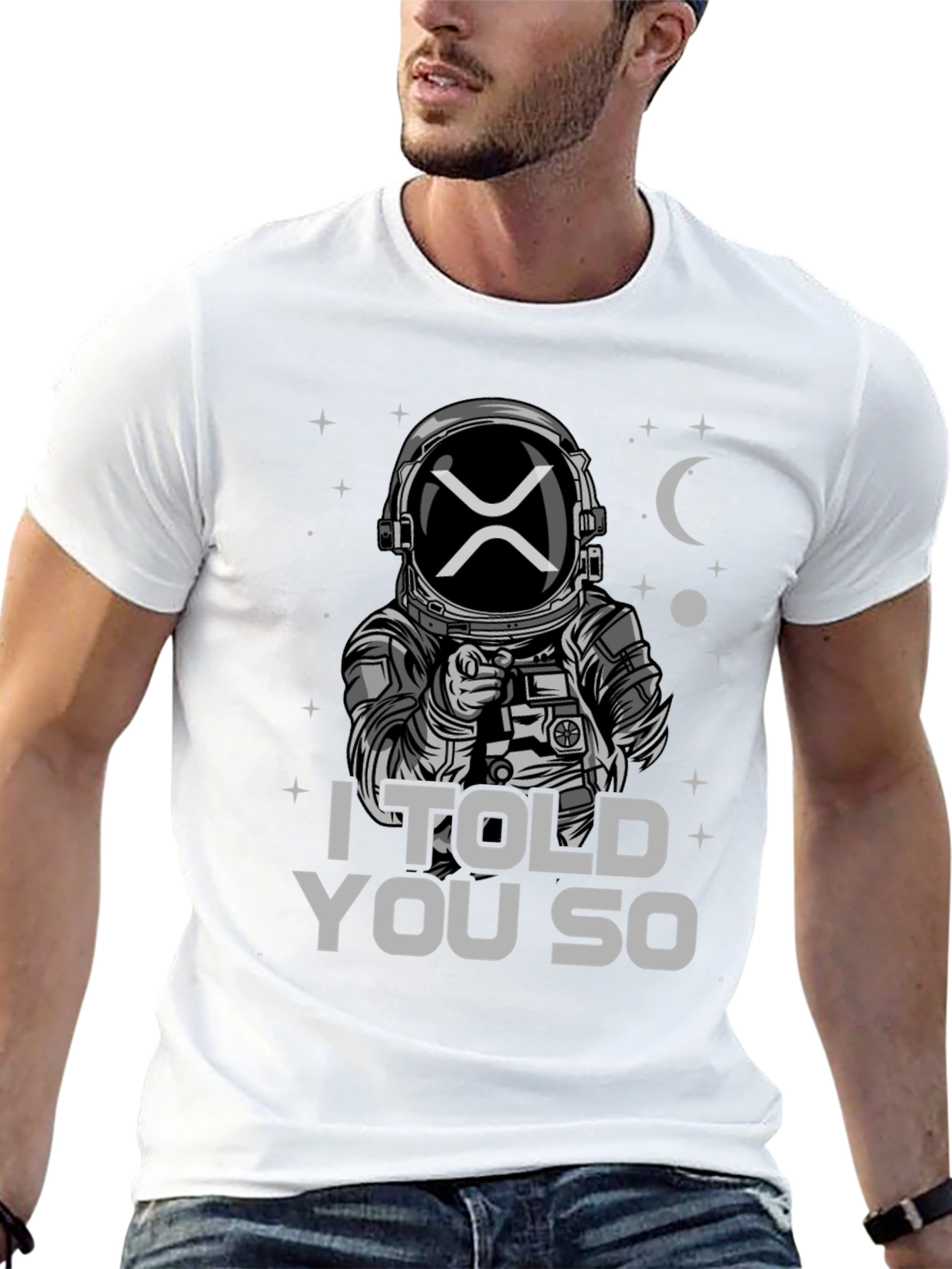 Ripple XRP Astronaut T-Shirt - I Told You So