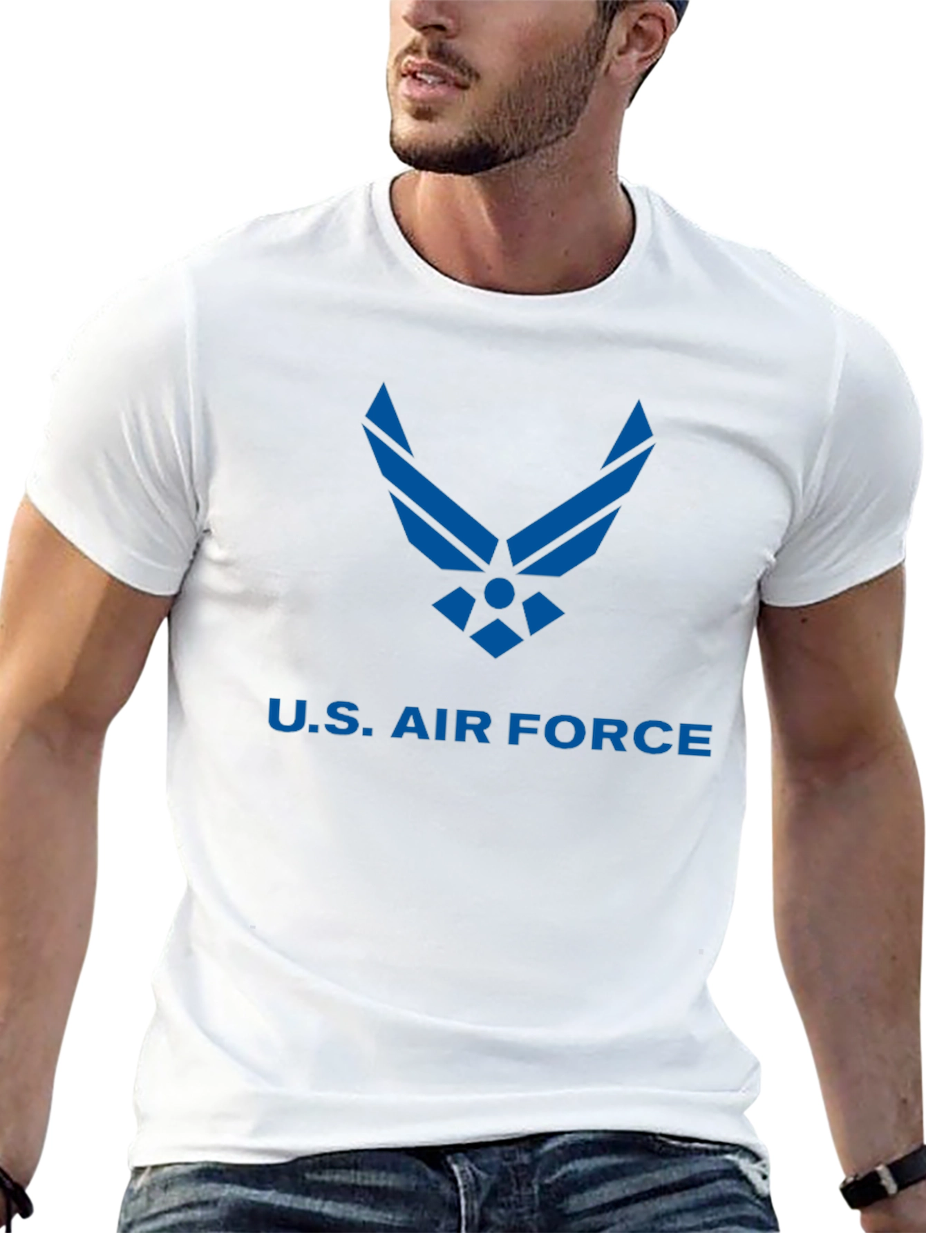 U.S. Air Force Black Graphic T-Shirt