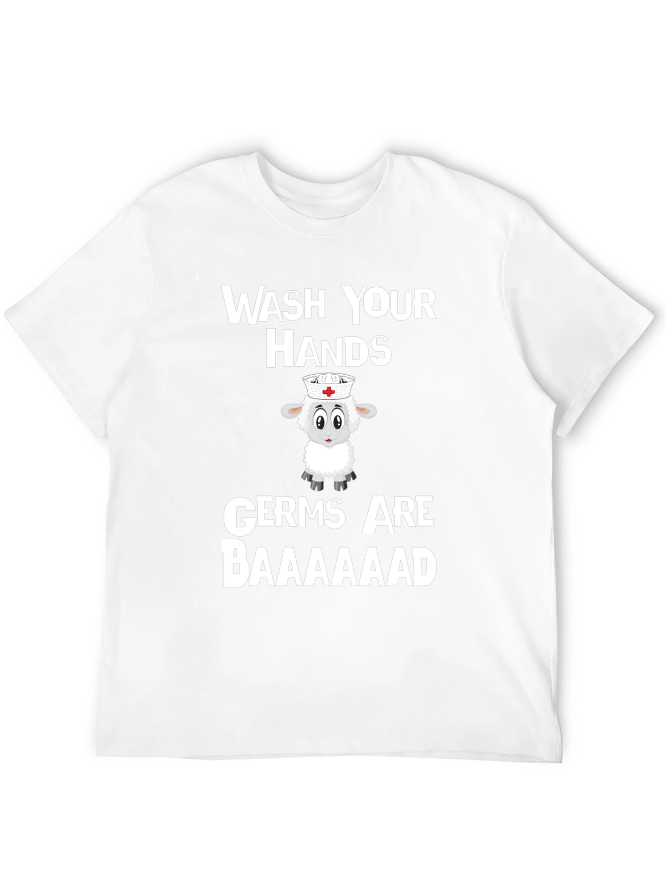 Wash Your Hands! Funny Sheep T-Shirt