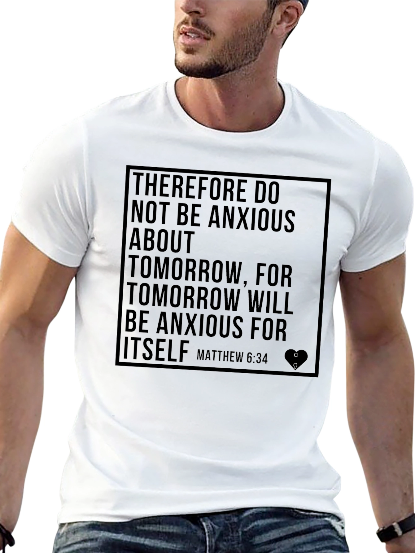 Anxious Tomorrow Christian T-Shirt
