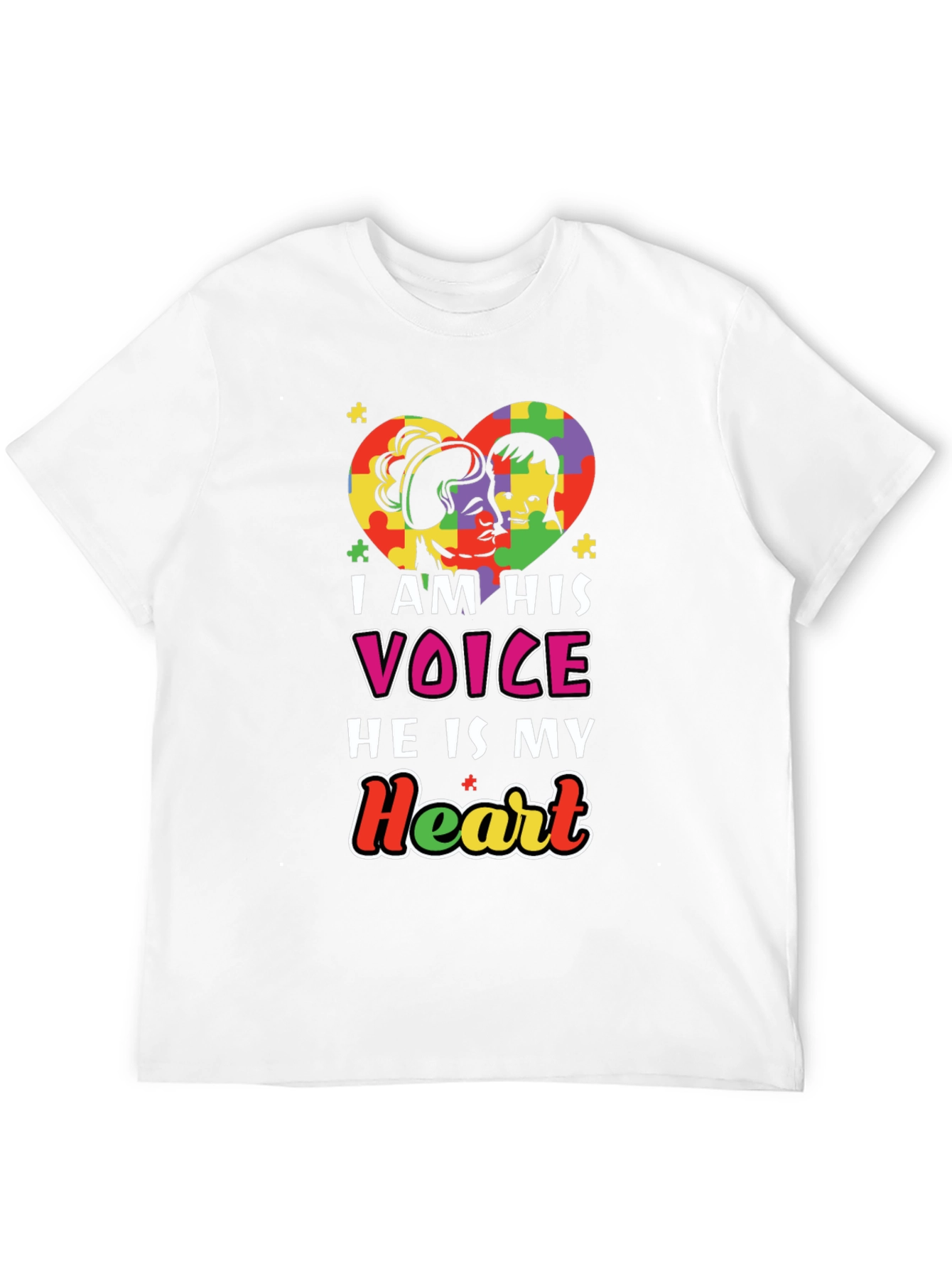 Autism Awareness T-Shirt - I am His Voice