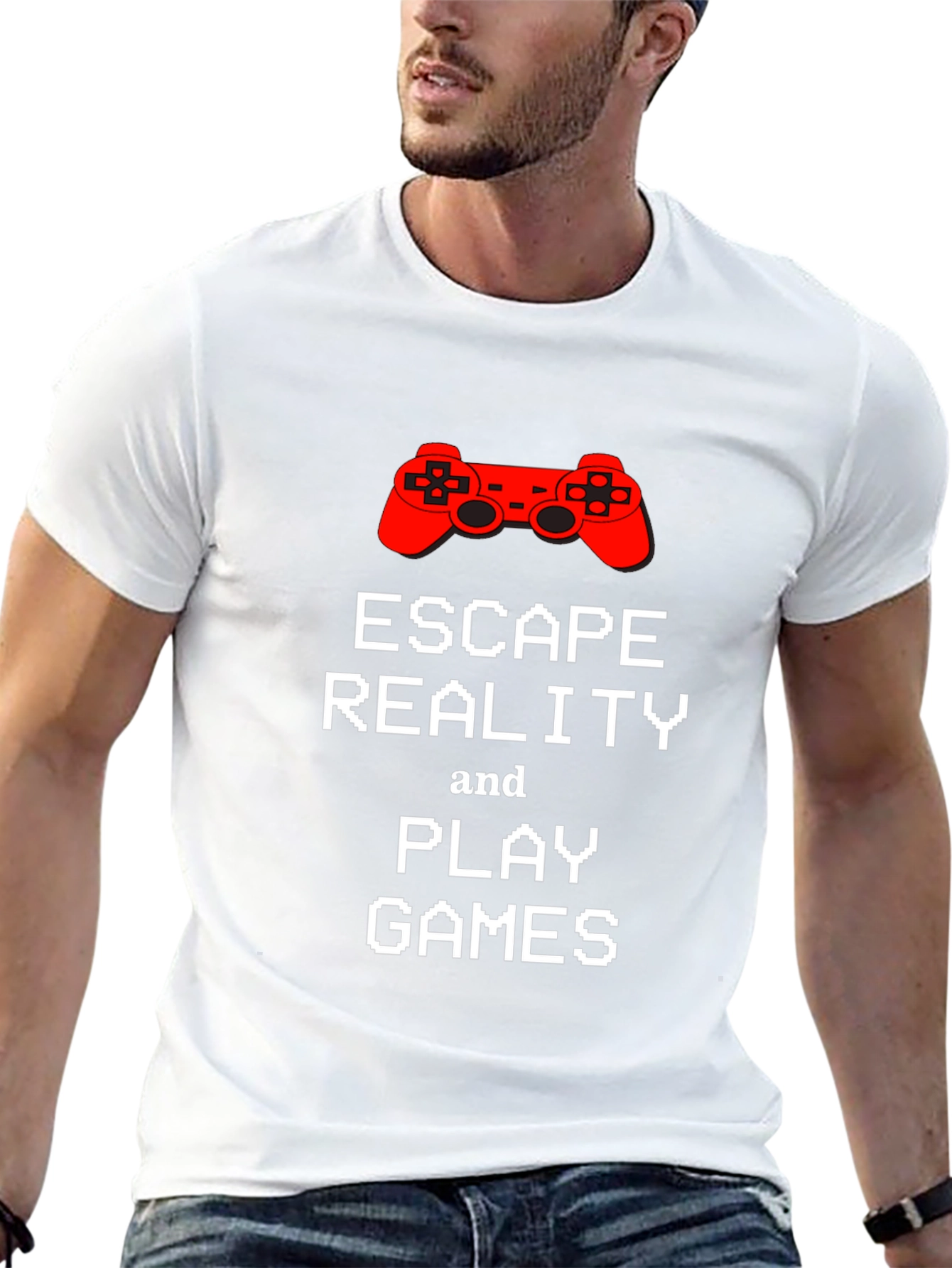 Escape Reality Play Games T-Shirt - Gamer Tee