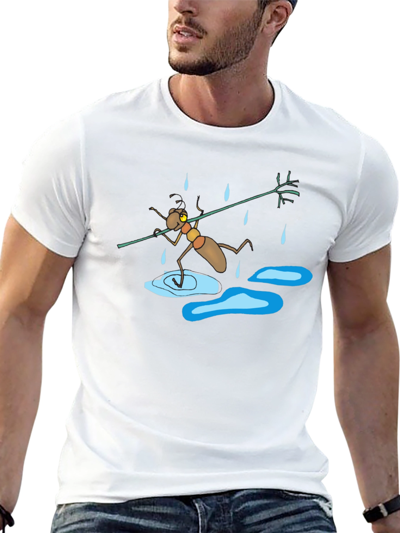 Ant Rain Black T-shirt