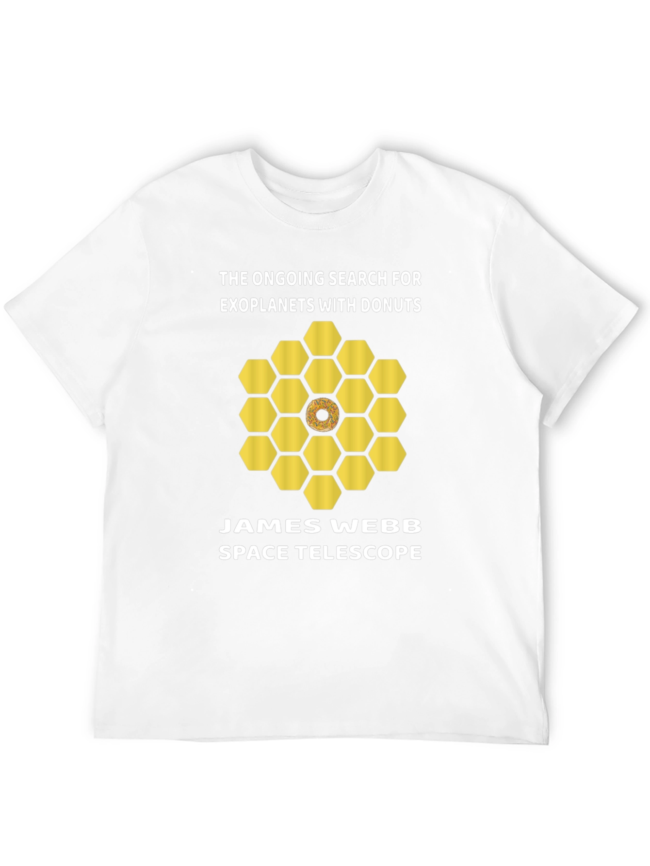 Exoplanet Donut T-Shirt - Space Telescope Tee