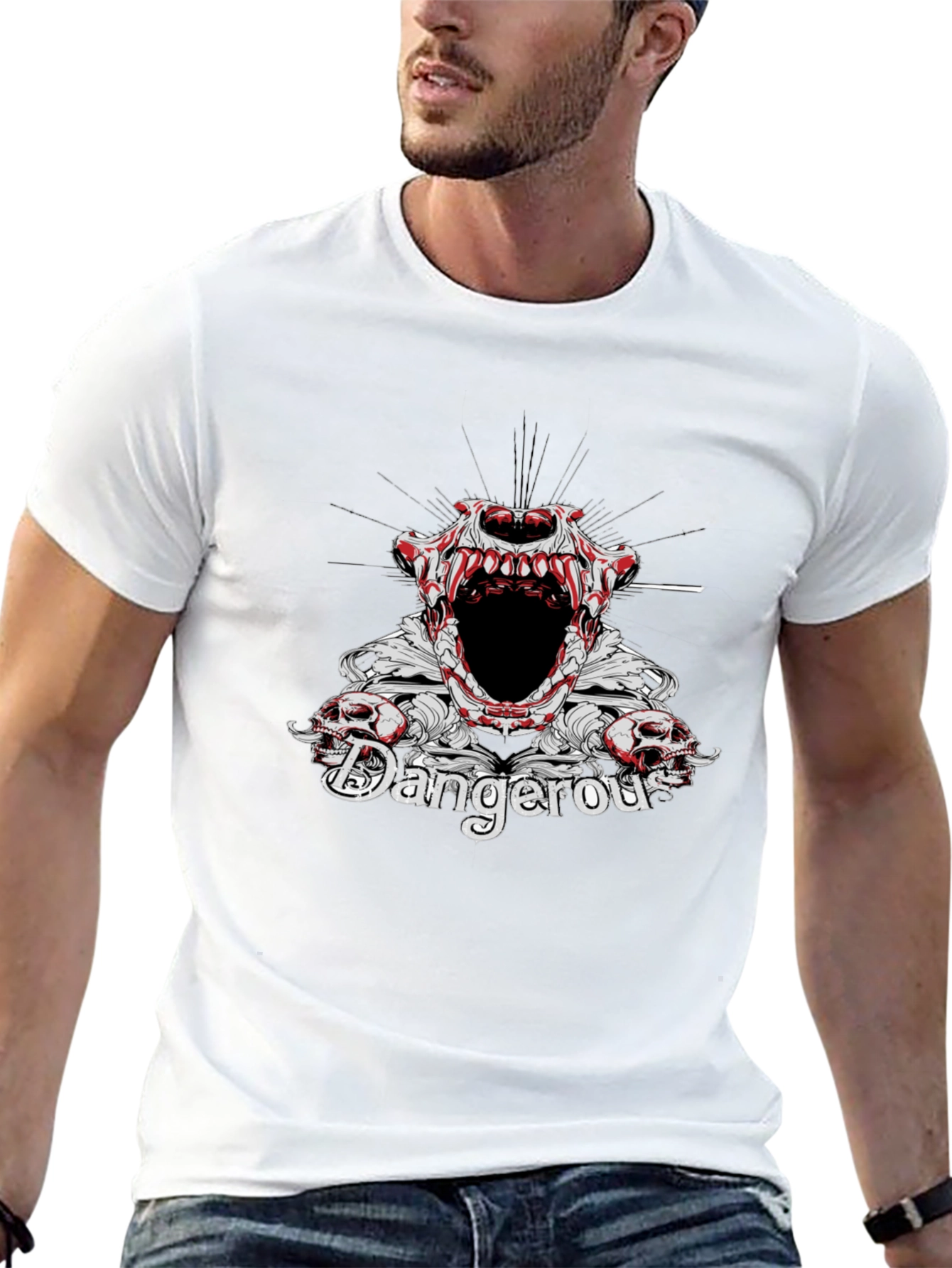 Dangerous Skull T-Shirt