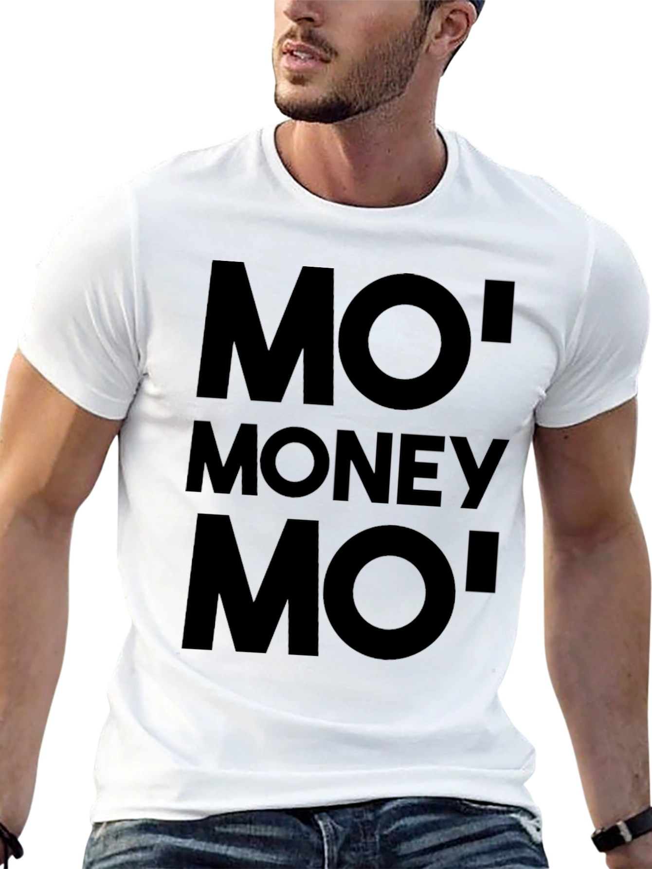 Mo Money Mo Problems Black Graphic Tee