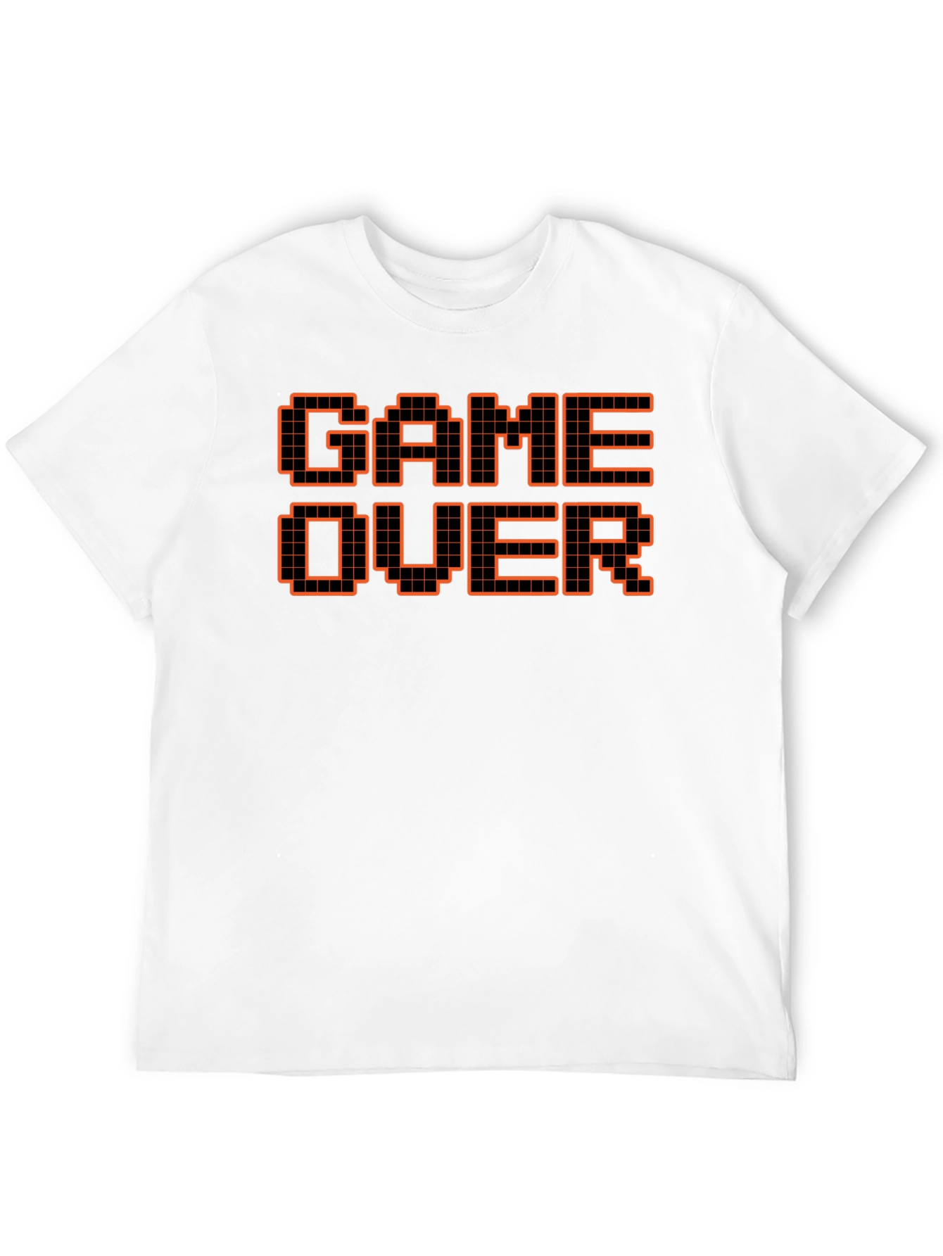 Game Over Graphic Tee - Retro Pixel Design