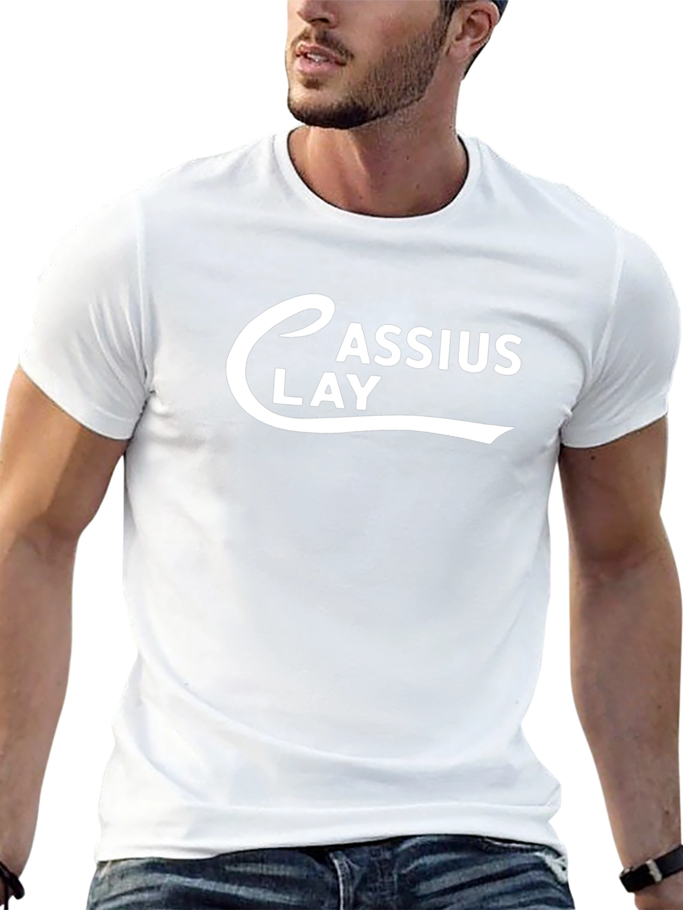 Cassius Clay Graphic T-Shirt - Classic Boxer Tee