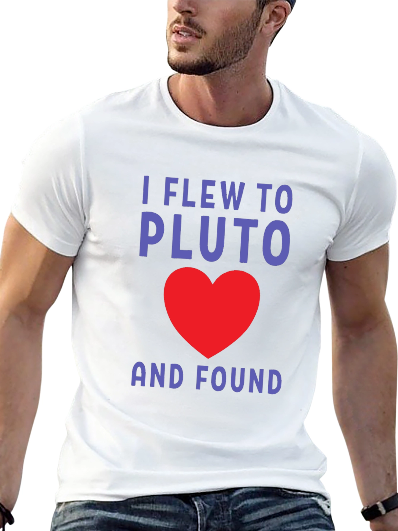 I Flew to Pluto and Found Love T-Shirt