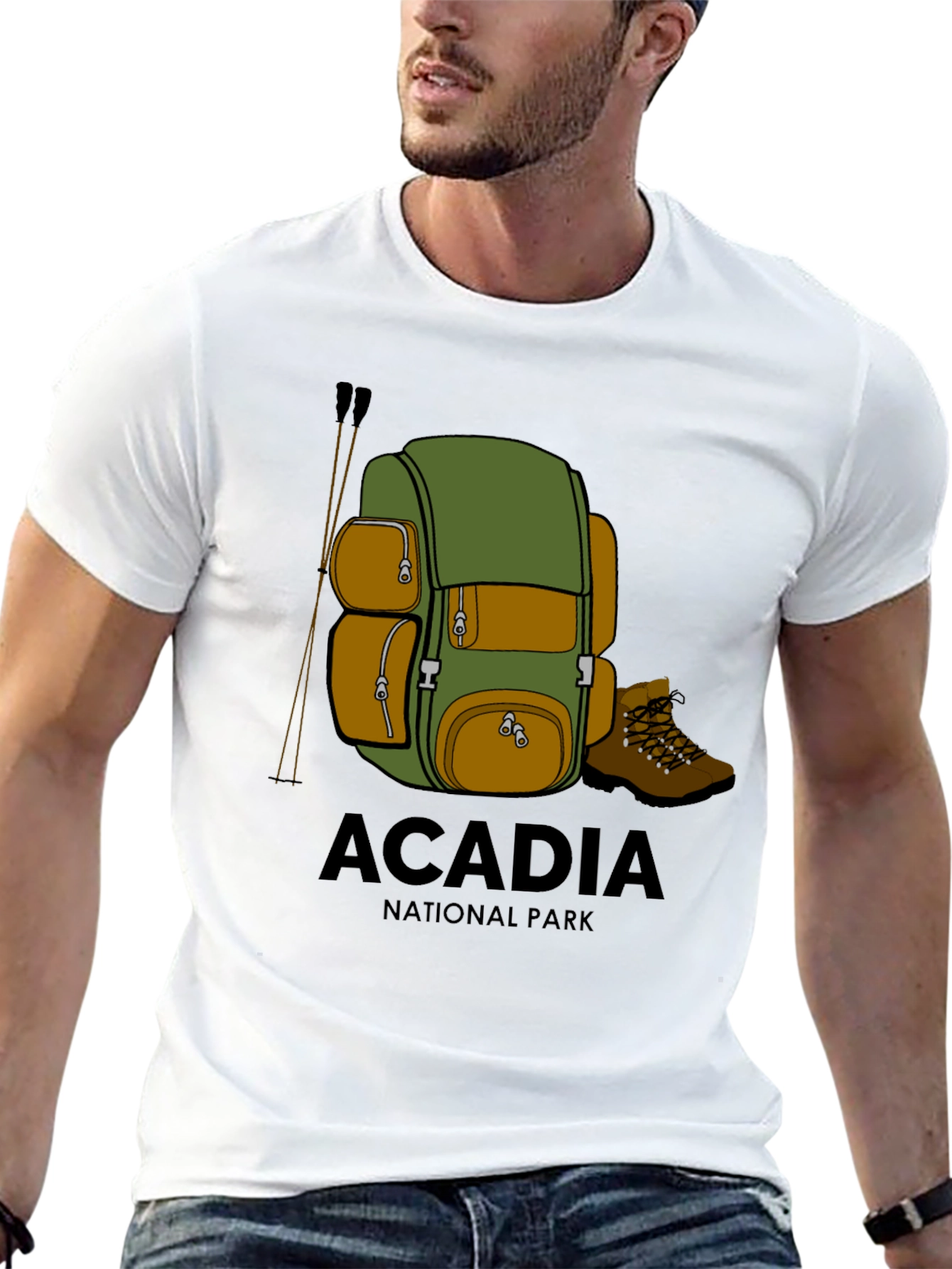 Acadia National Park Hiking Tee