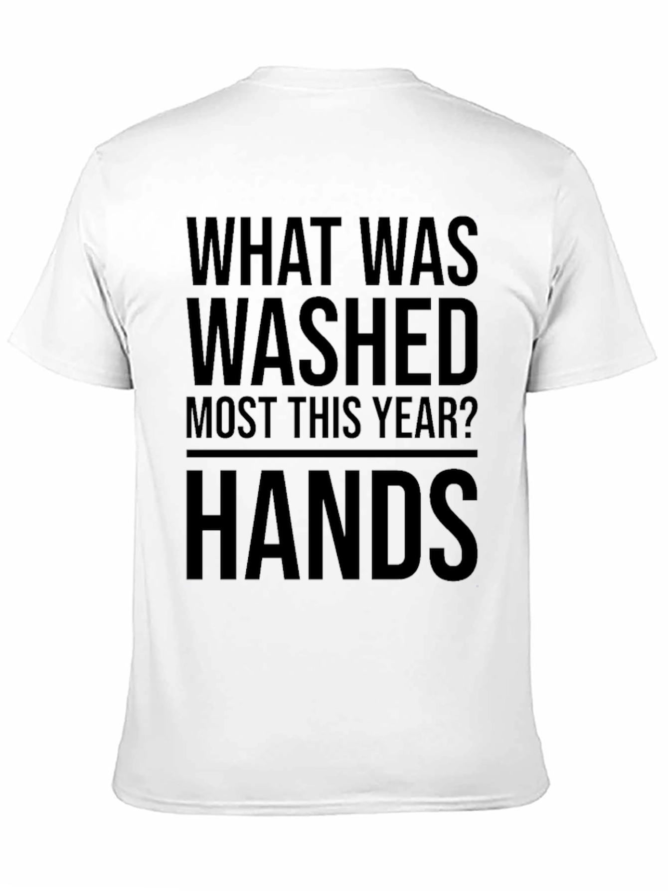Washed Most Hands Black Graphic Tee