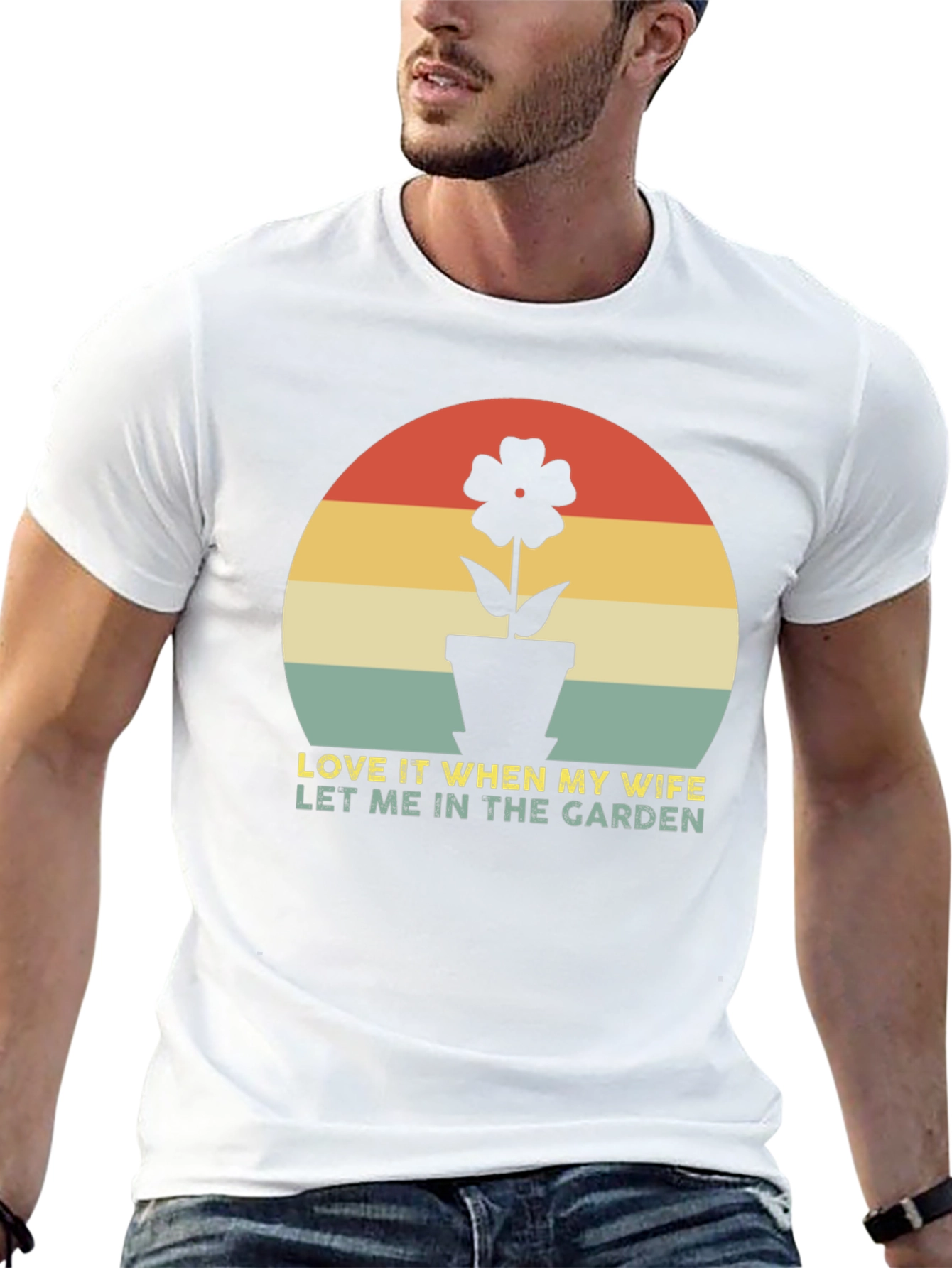 Gardening Lover T-Shirt: Happy Wife Happy Life!