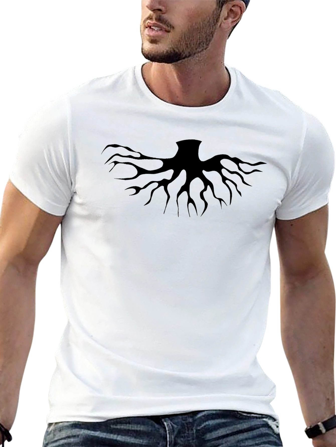Black Roots Design Tee