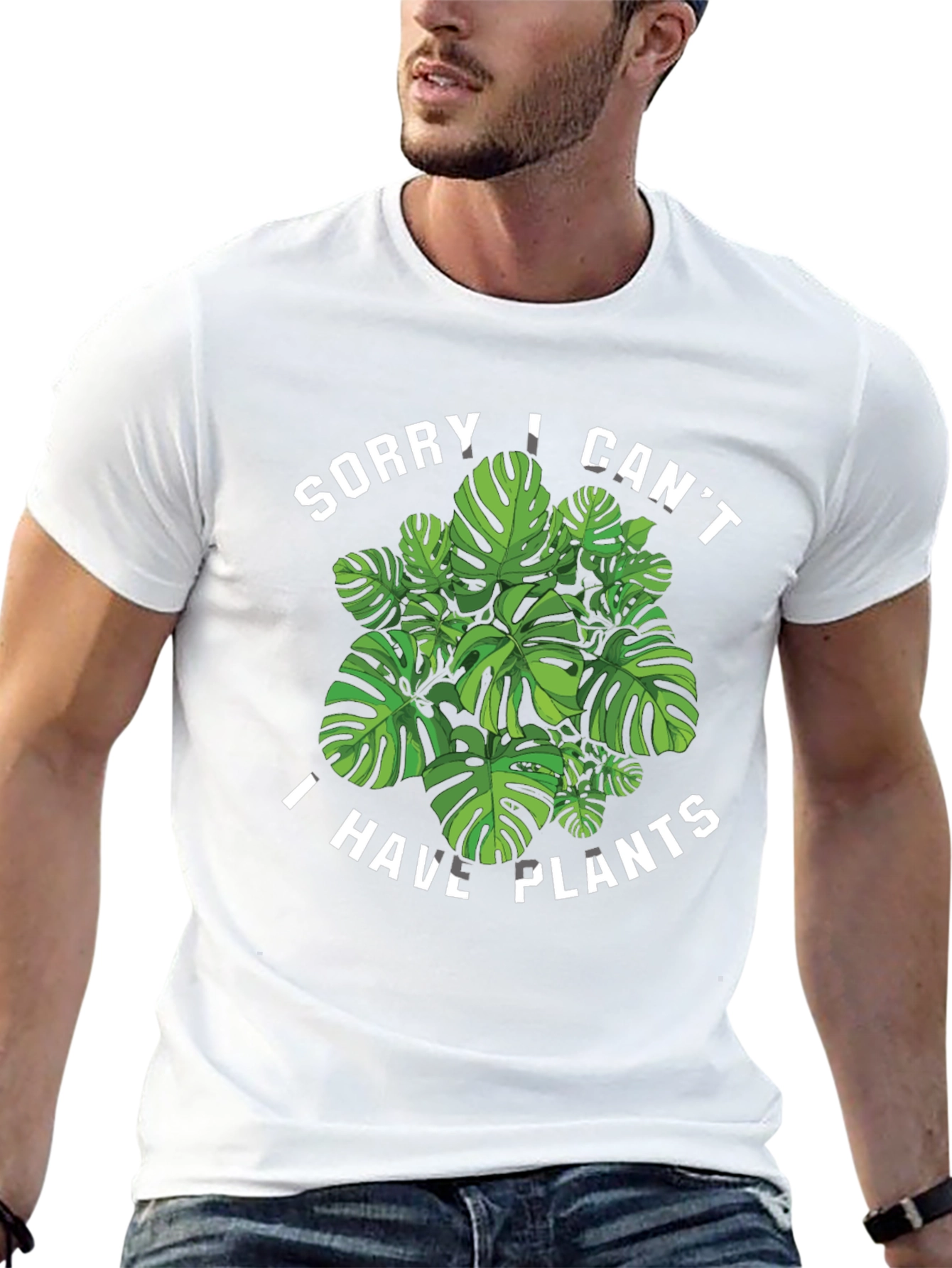 Sorry I Cant I Have Plants T-Shirt