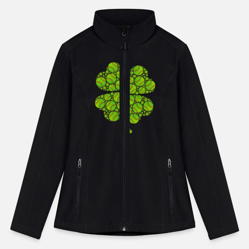 Baseball shamrock lucky charm baseball