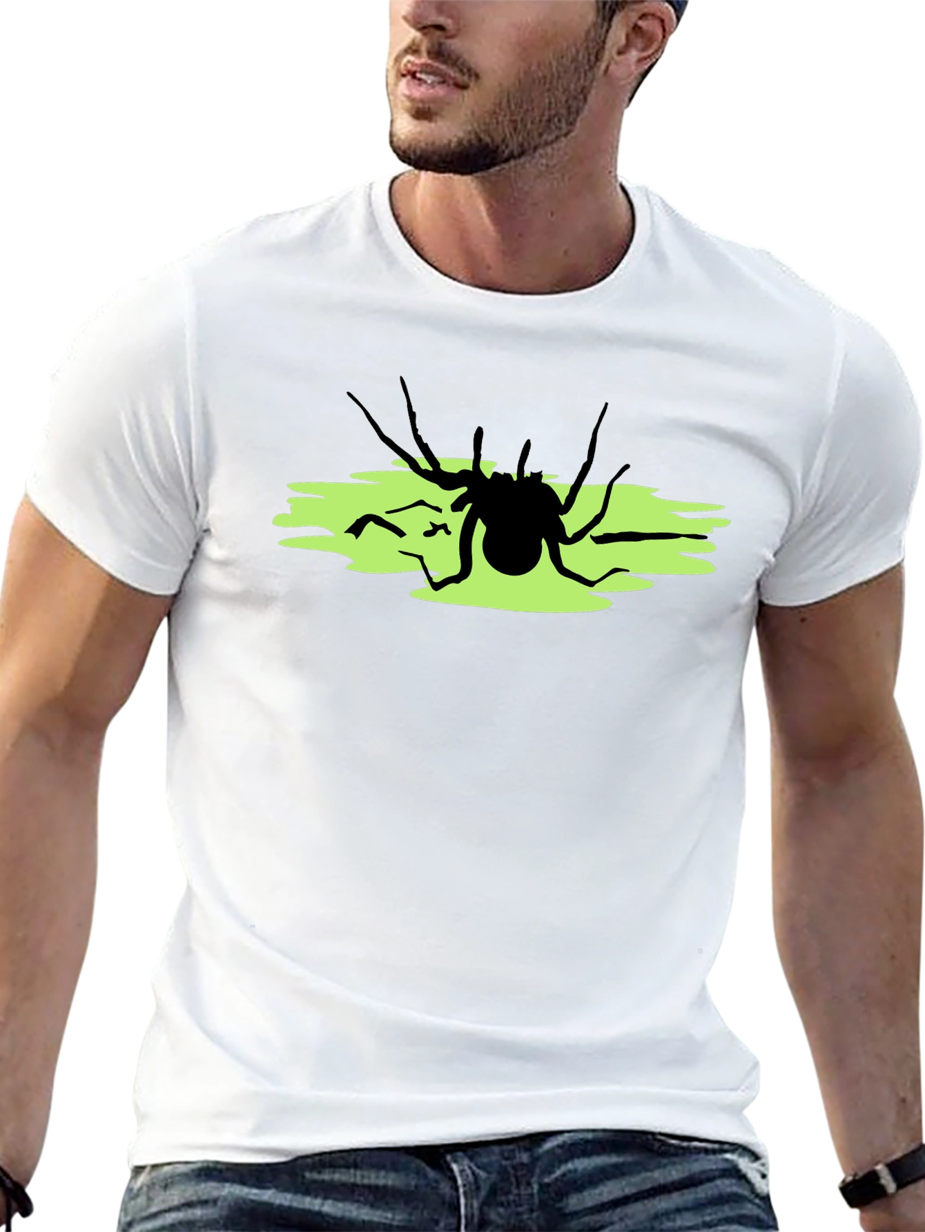 Spider Graphic Black T-Shirt