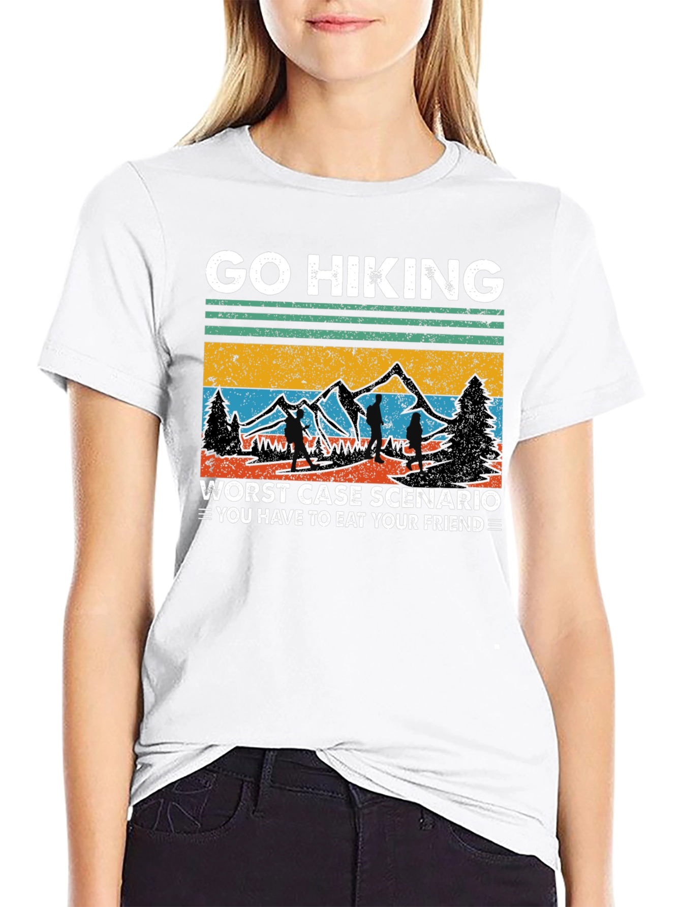 Go Hiking Worst Case Scenario T-Shirt