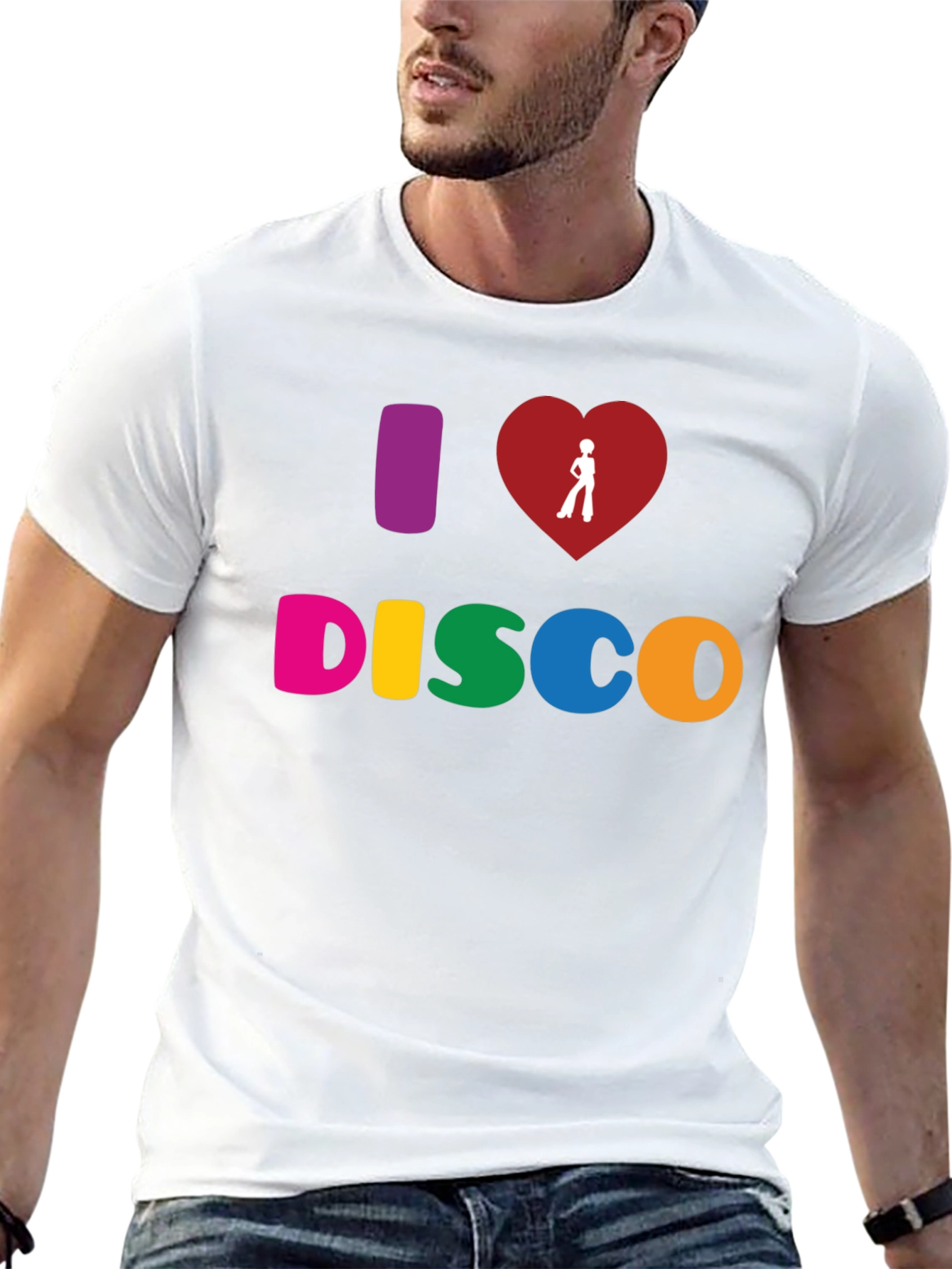 I Love Disco T-Shirt - Retro Dance Party Tee