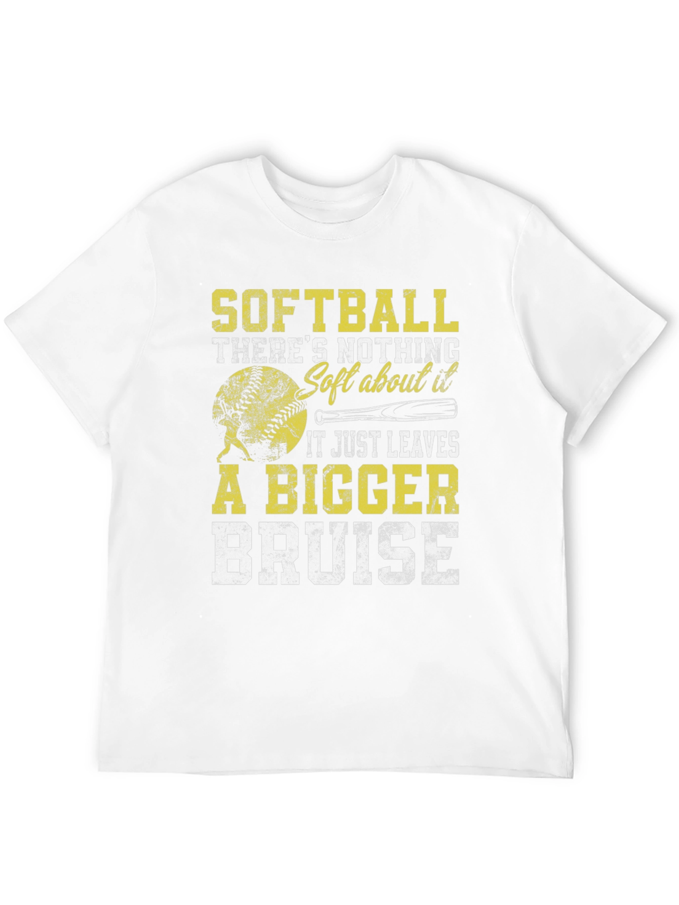 Softball Bigger Bruise Graphic T-Shirt