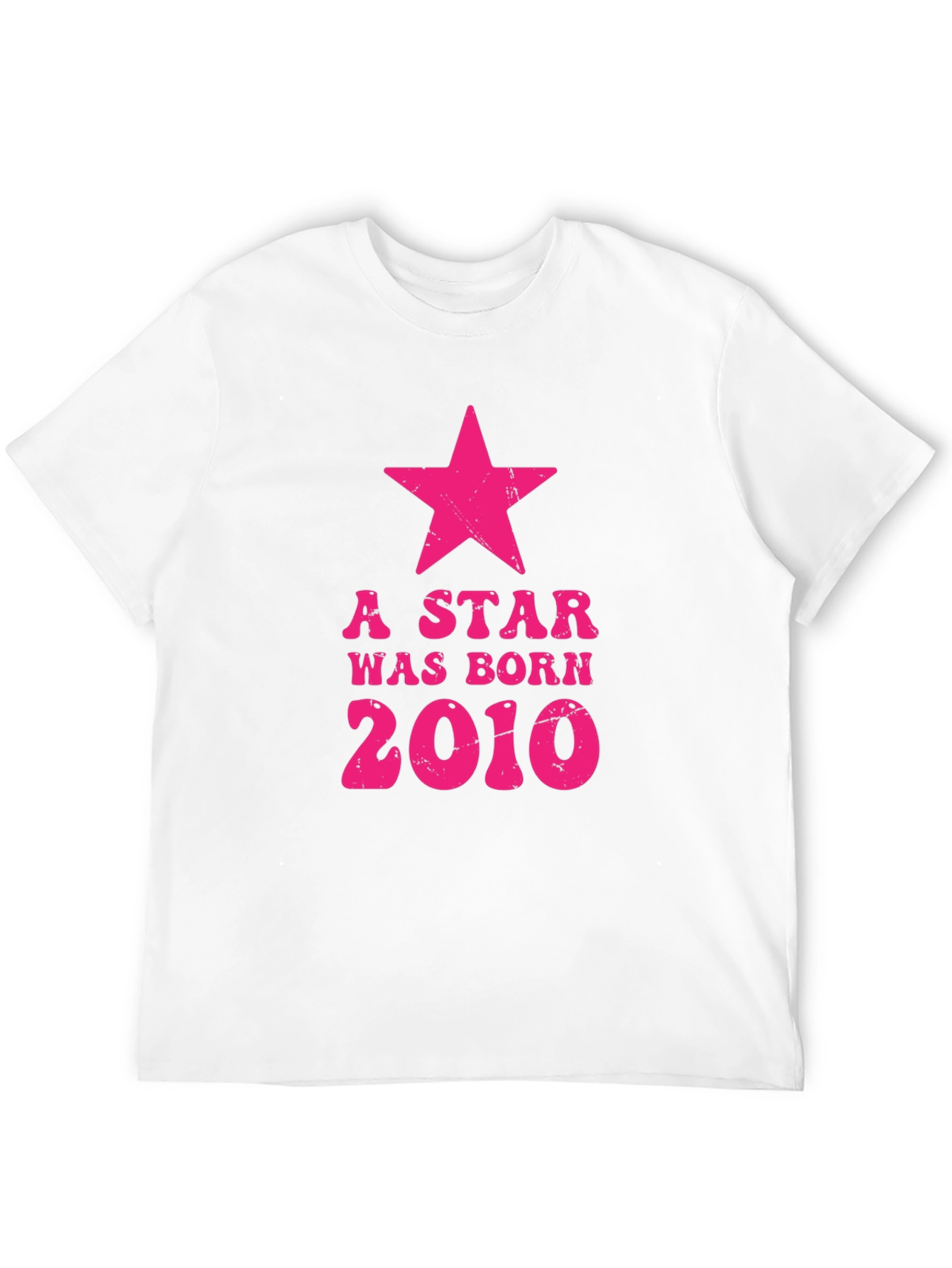 Star Was Born 2010 Black Graphic Tee