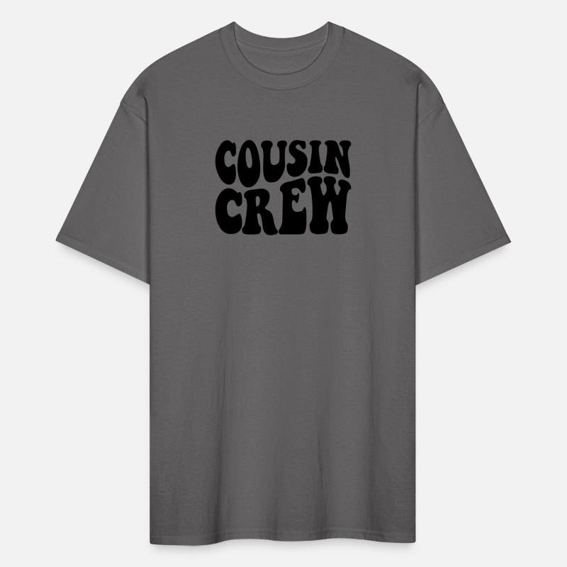 Cousin Crew in Black and White Groovy Aesthetic