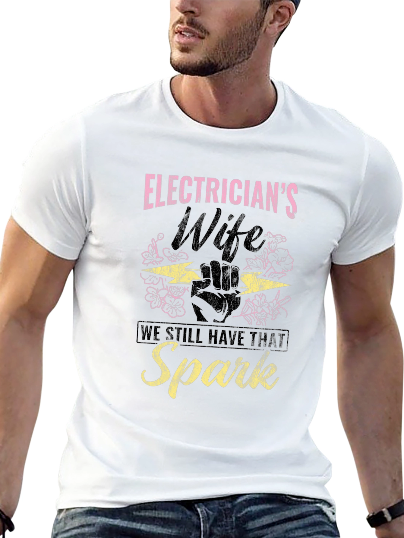 Electricians Wife Spark T-Shirt