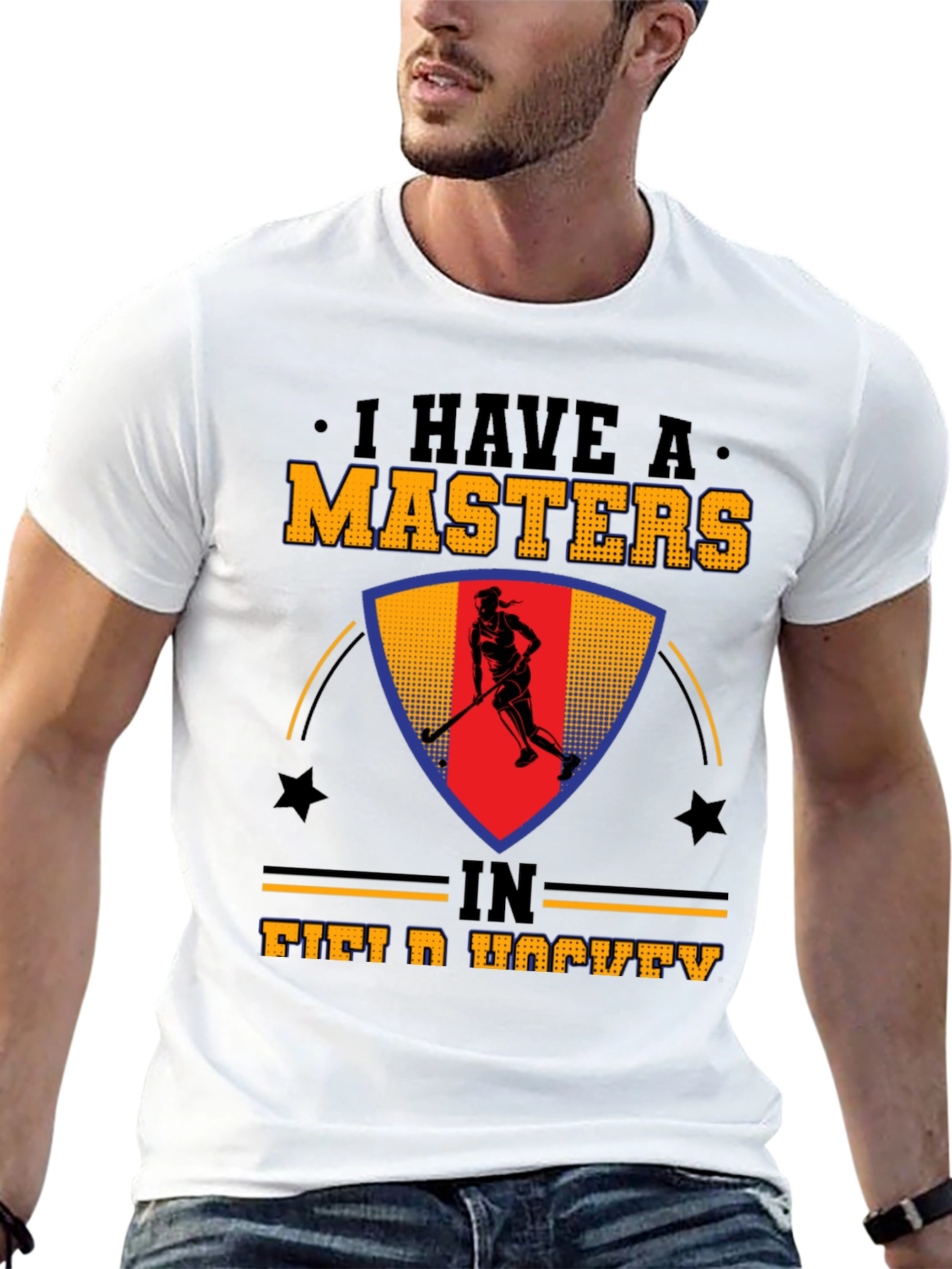 Masters in Field Hockey Graphic Tee