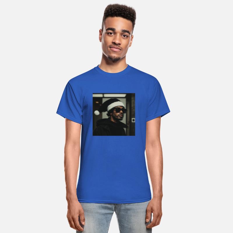 Cyberpunk Santa with Attitude