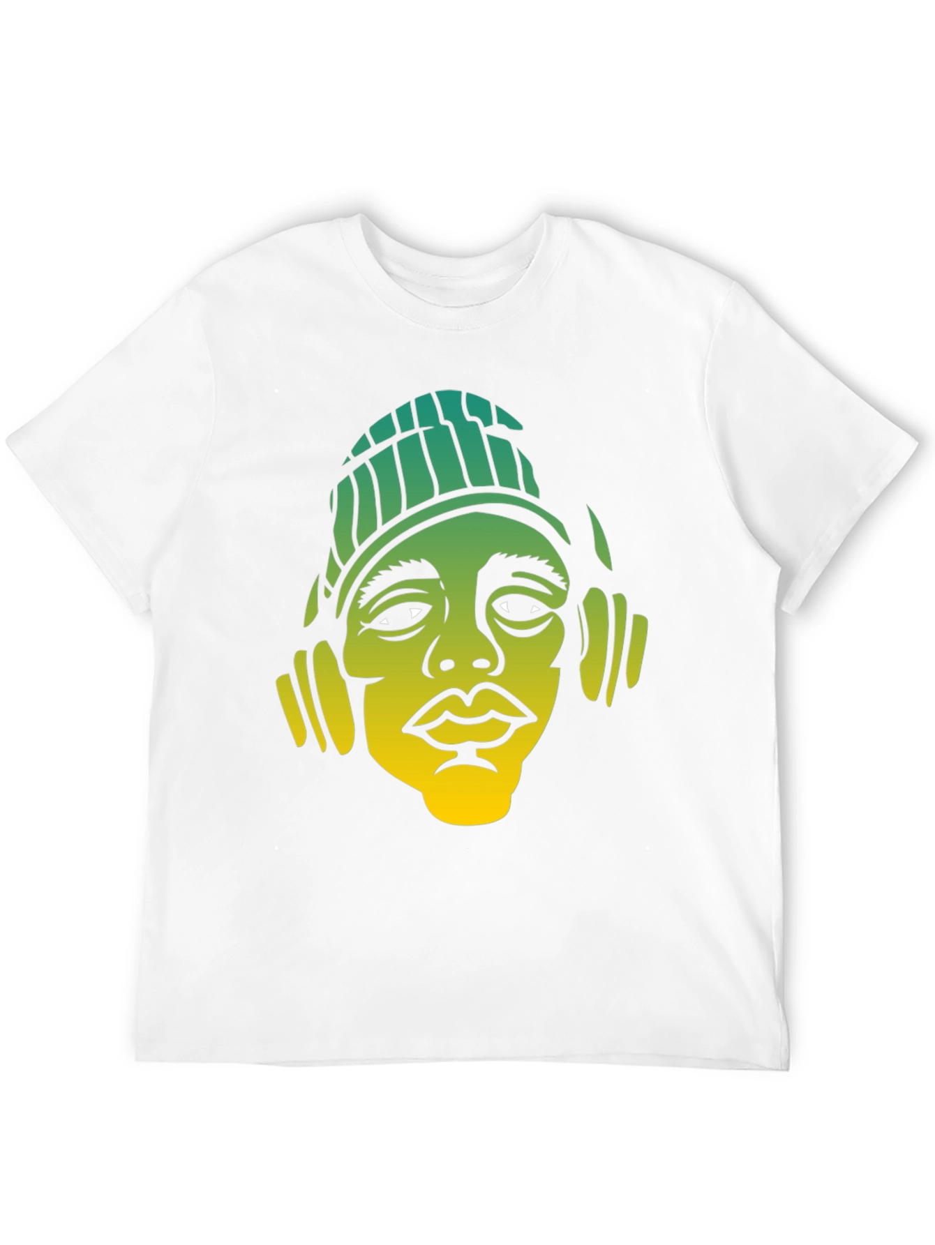Urban Style Graphic Tee - Man with Beanie