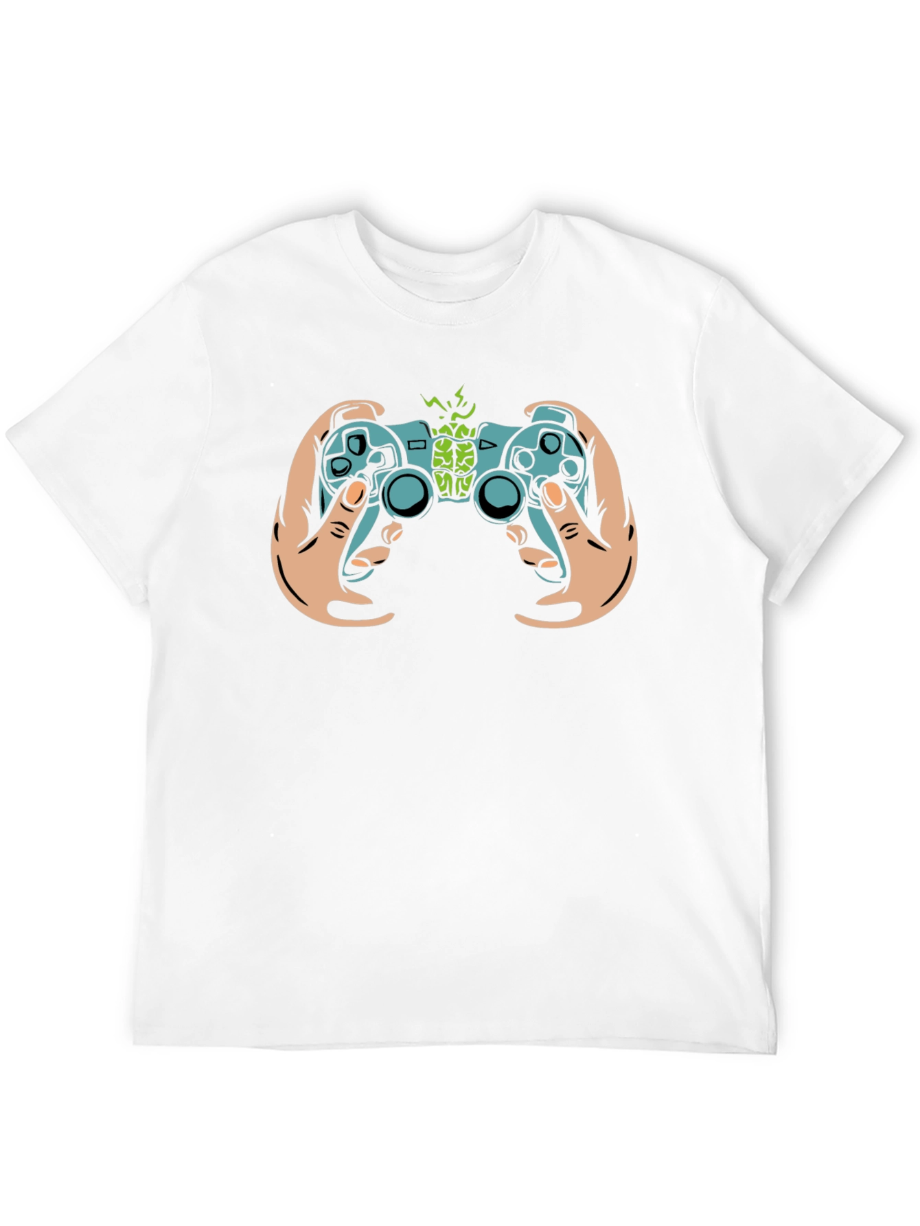 Brain Game Controller Graphic Tee