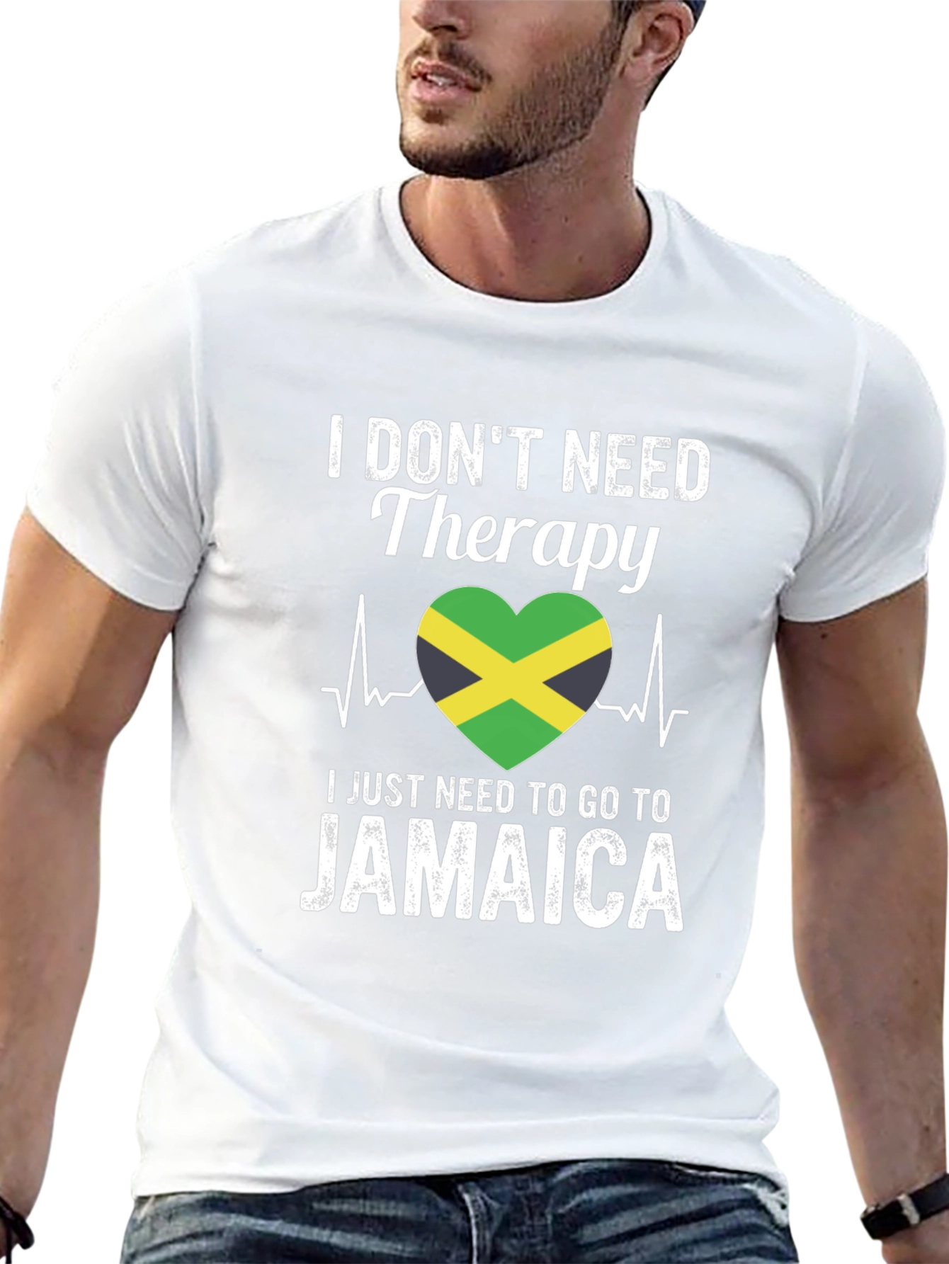 Jamaica Therapy T-Shirt - Funny Vacation Tee