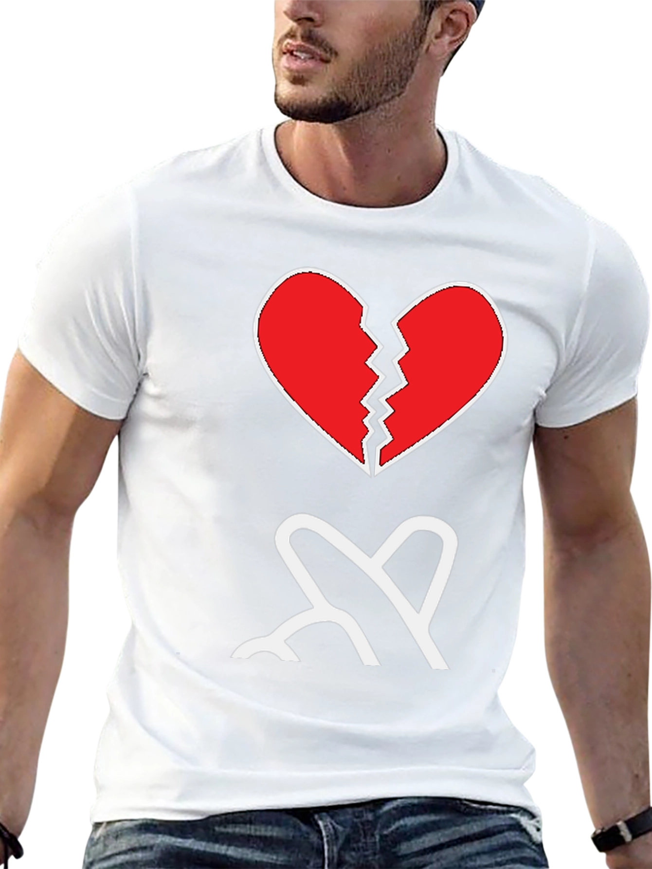 Broken Heart T-Shirt - Express Yourself