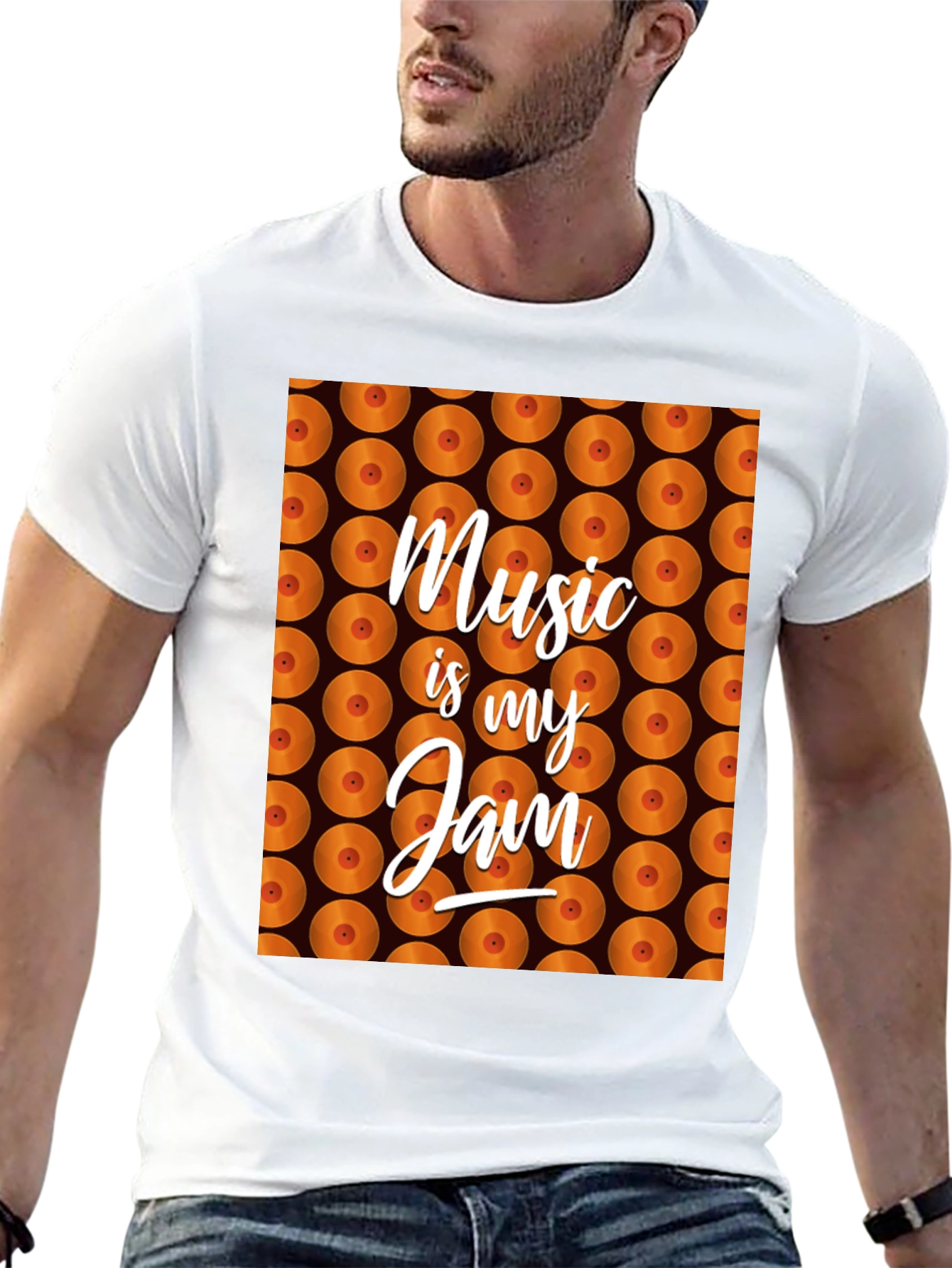 Music Is My Jam Graphic T-Shirt
