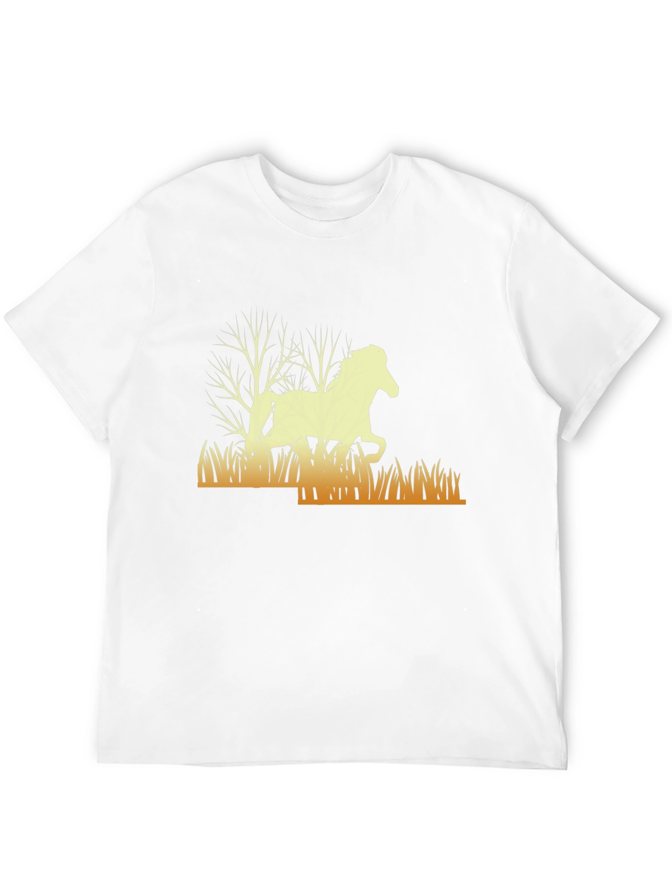Horse Graphic Tee - Stylish Animal Print Shirt