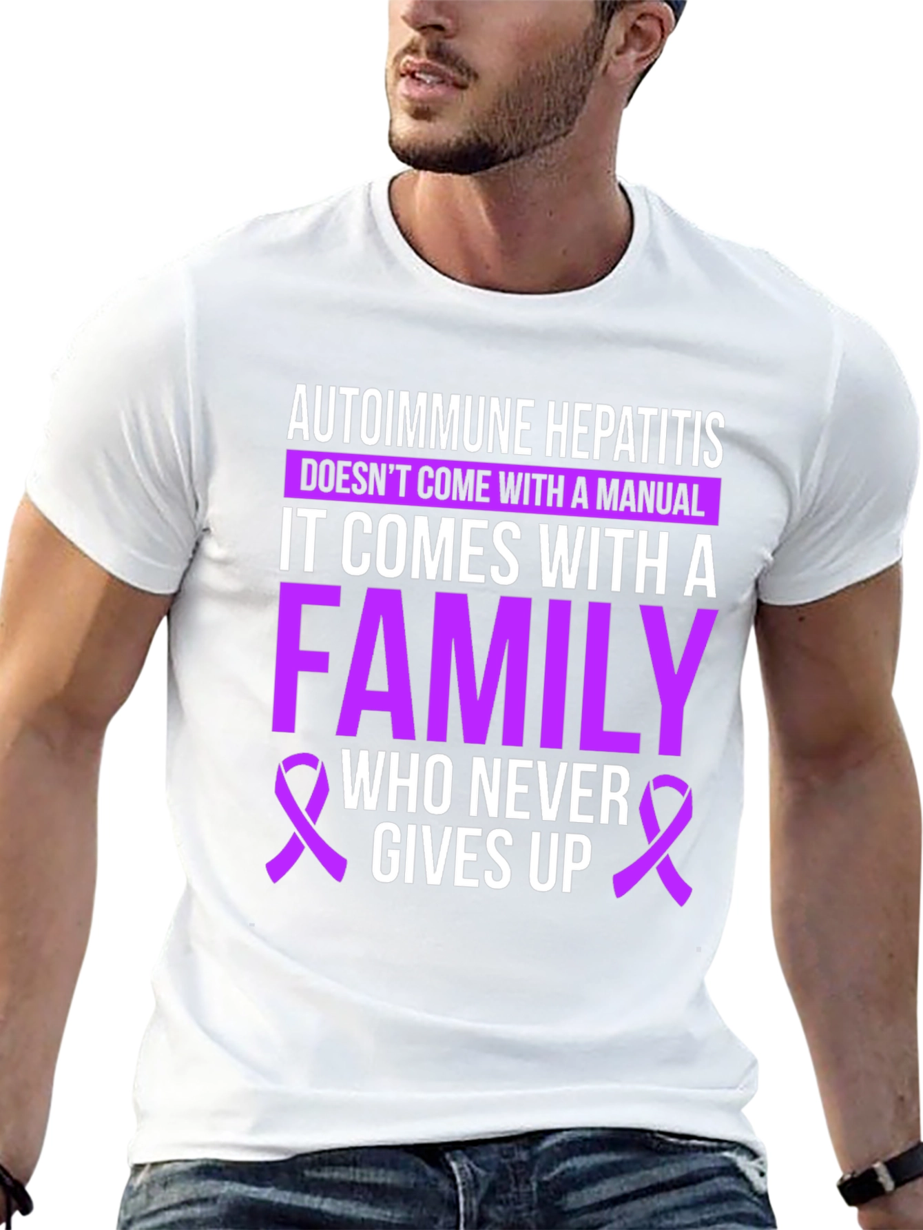 Autoimmune Hepatitis Family Support T-Shirt