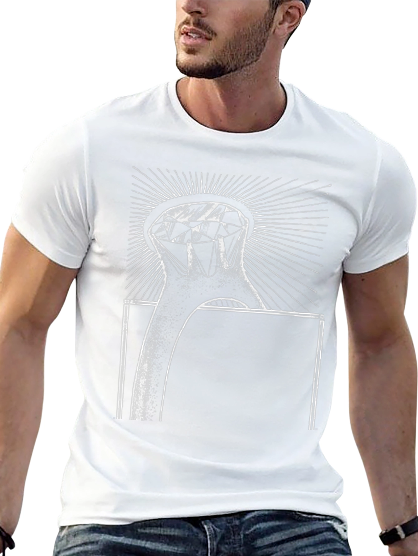 Diamond Ring Graphic Tee - Black