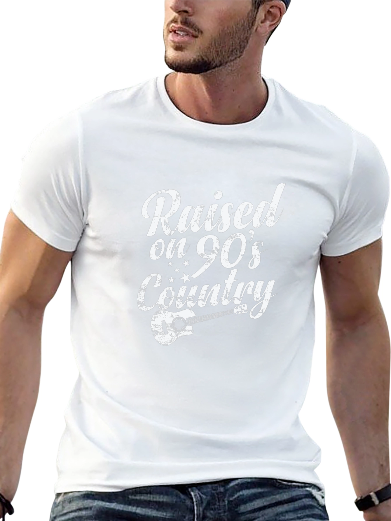 Raised on 90s Country Black T-Shirt