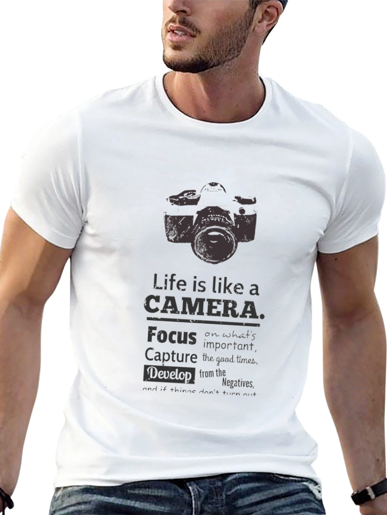 Life is Like a Camera Graphic Tee