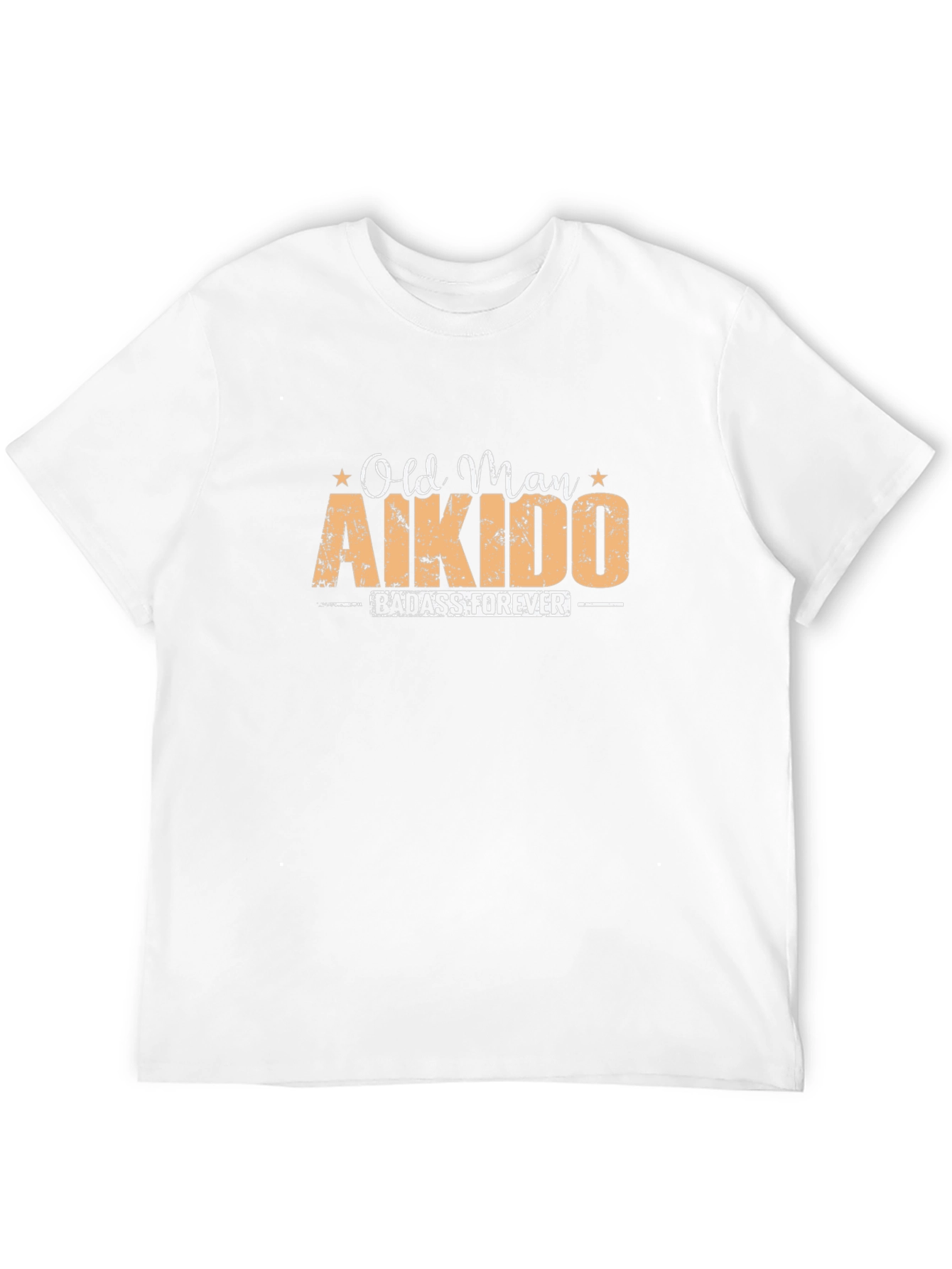 Old Man Aikido Badass T-Shirt