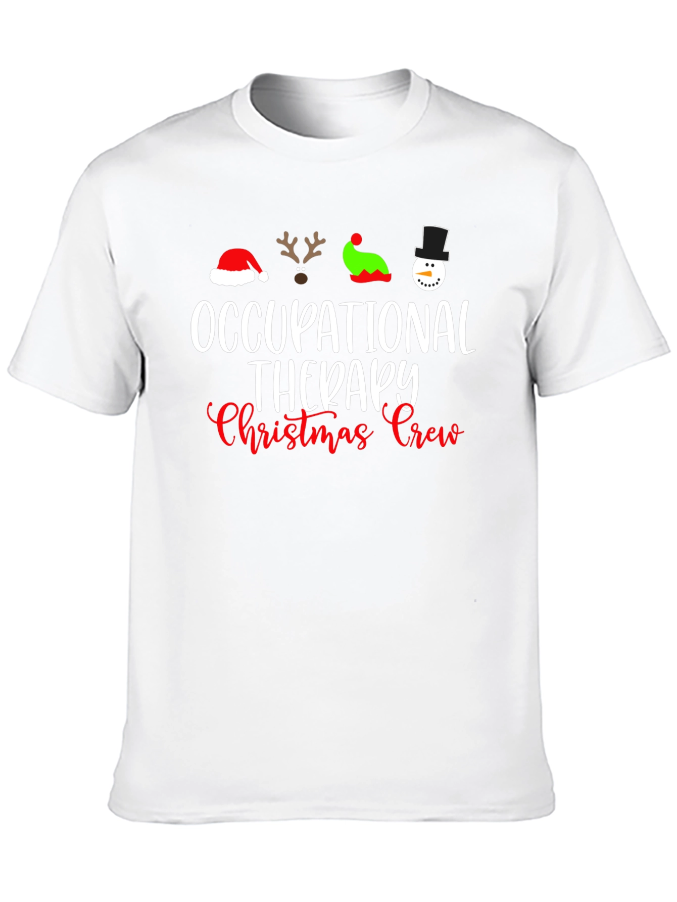 Occupational Therapy Christmas Crew T-Shirt