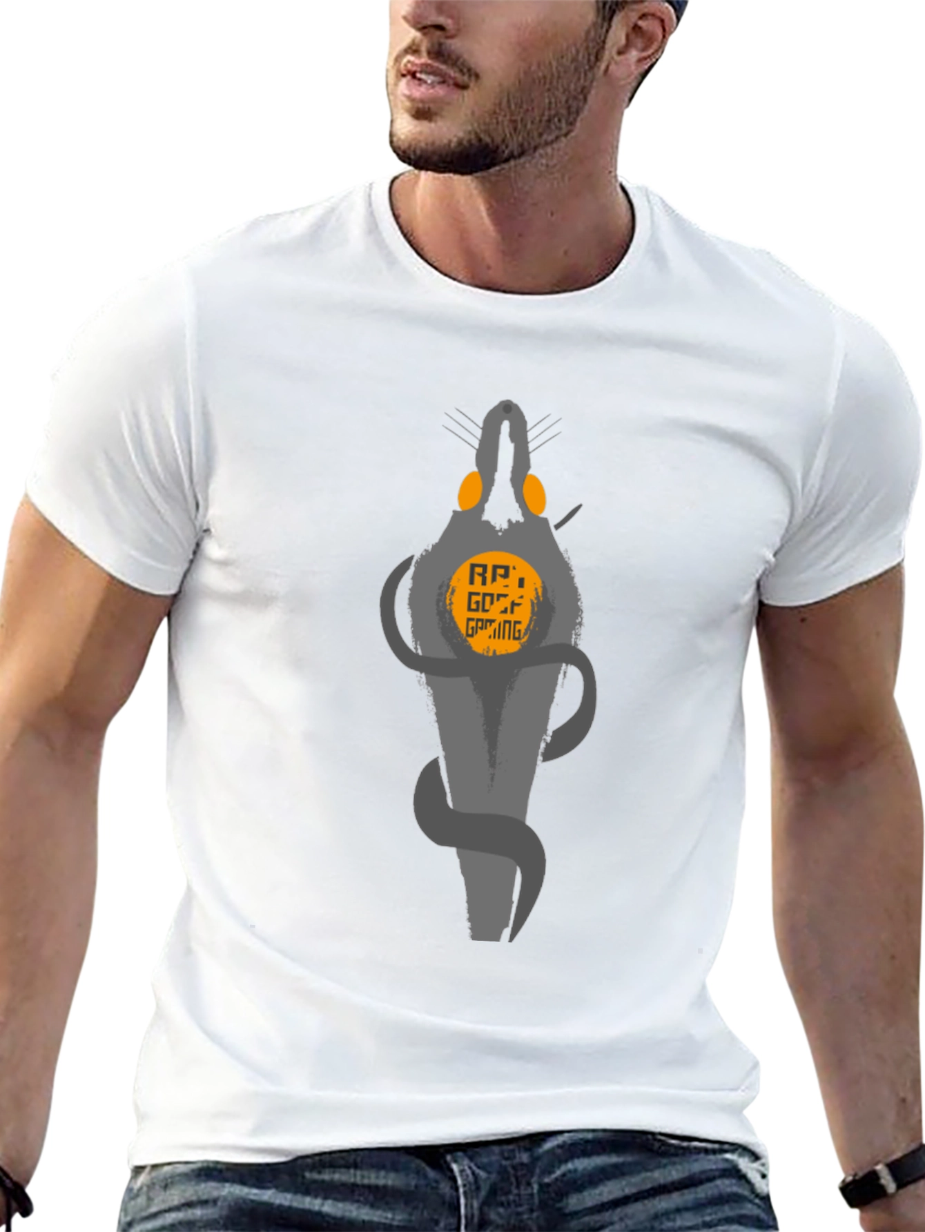 Rat God Gaming Graphic T-Shirt